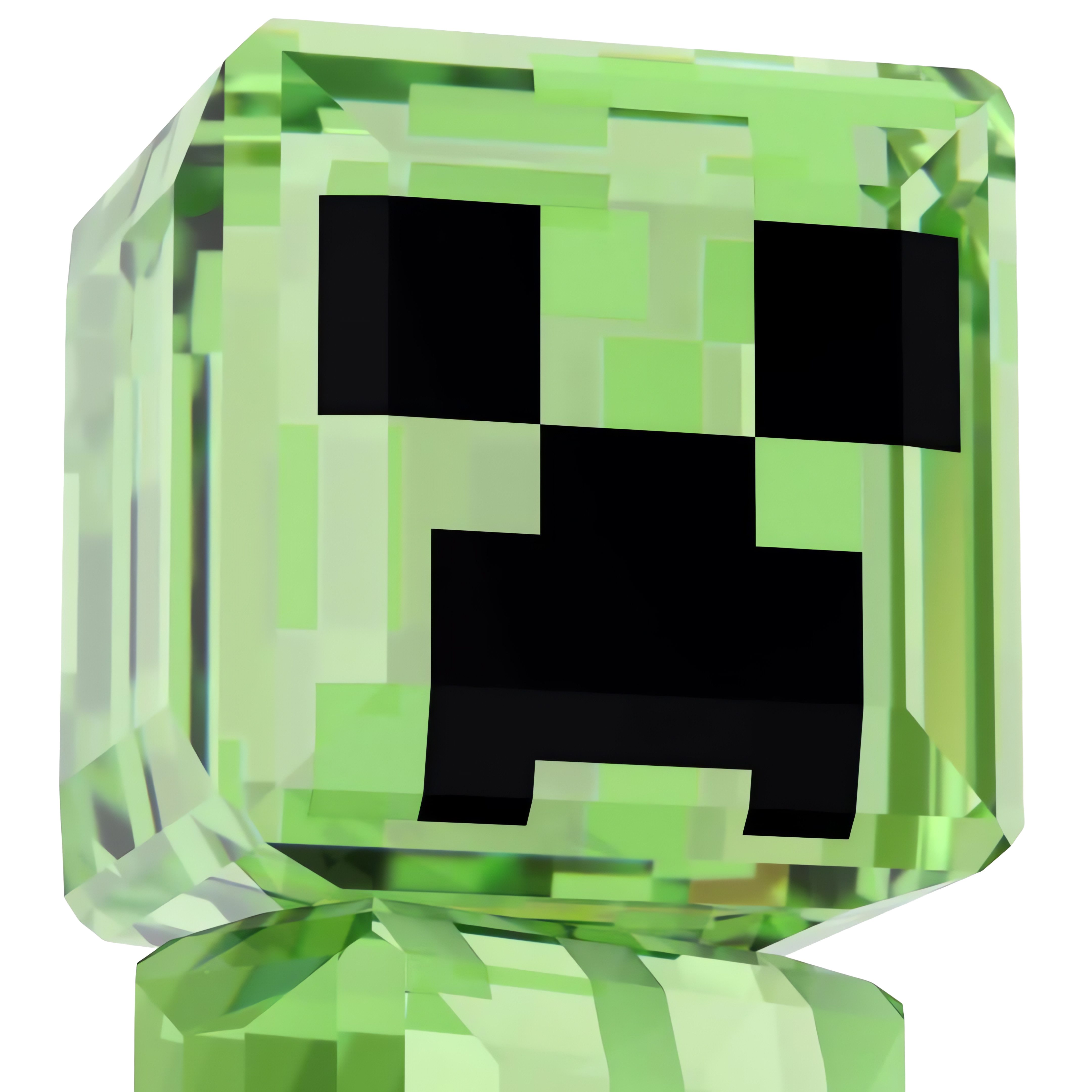 Swarovski Dekofigur Kristallfigur Sammelfigur Minecraft Creeper, (1 St)