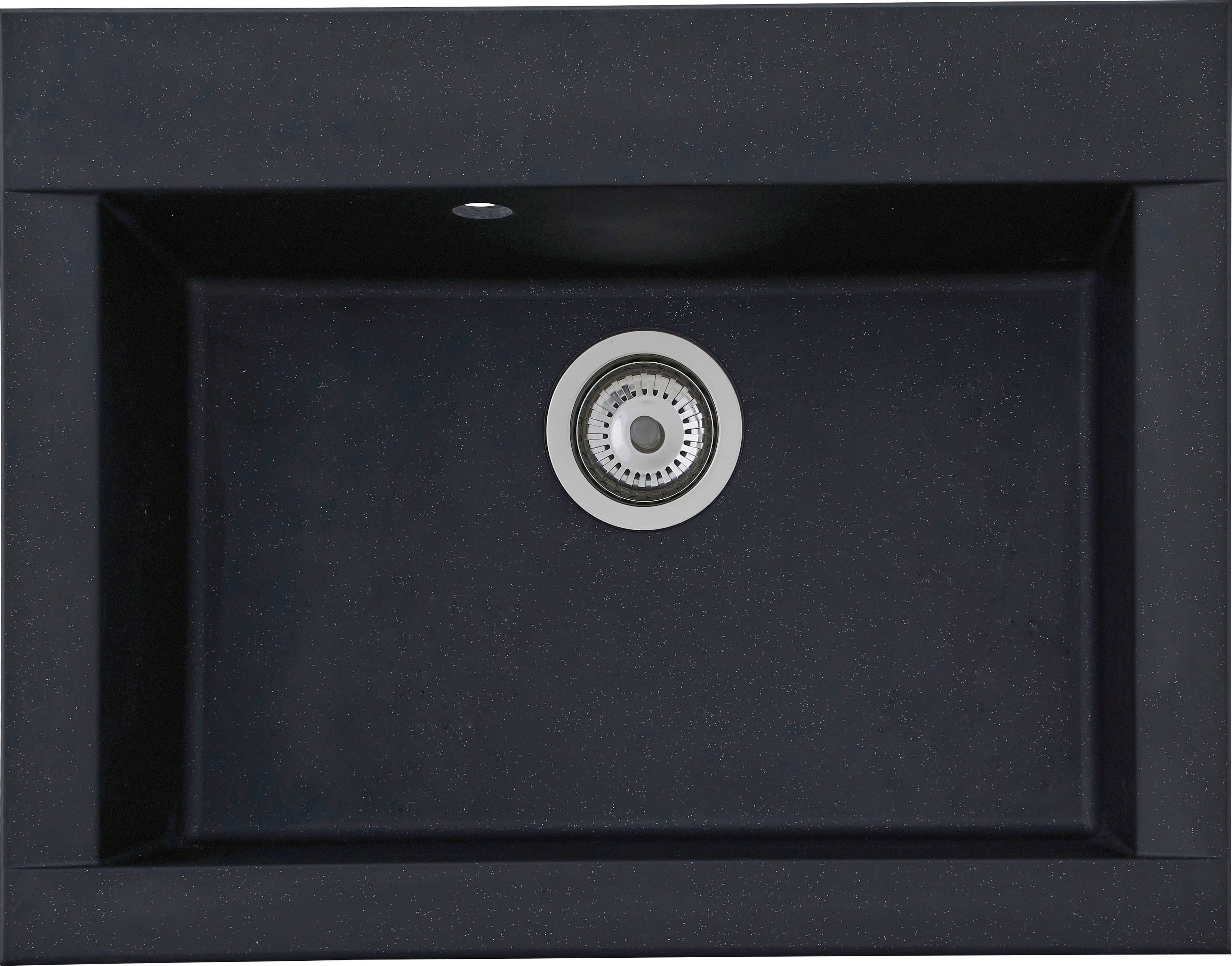 RESPEKTA Einbauspüle, 66/50 cm