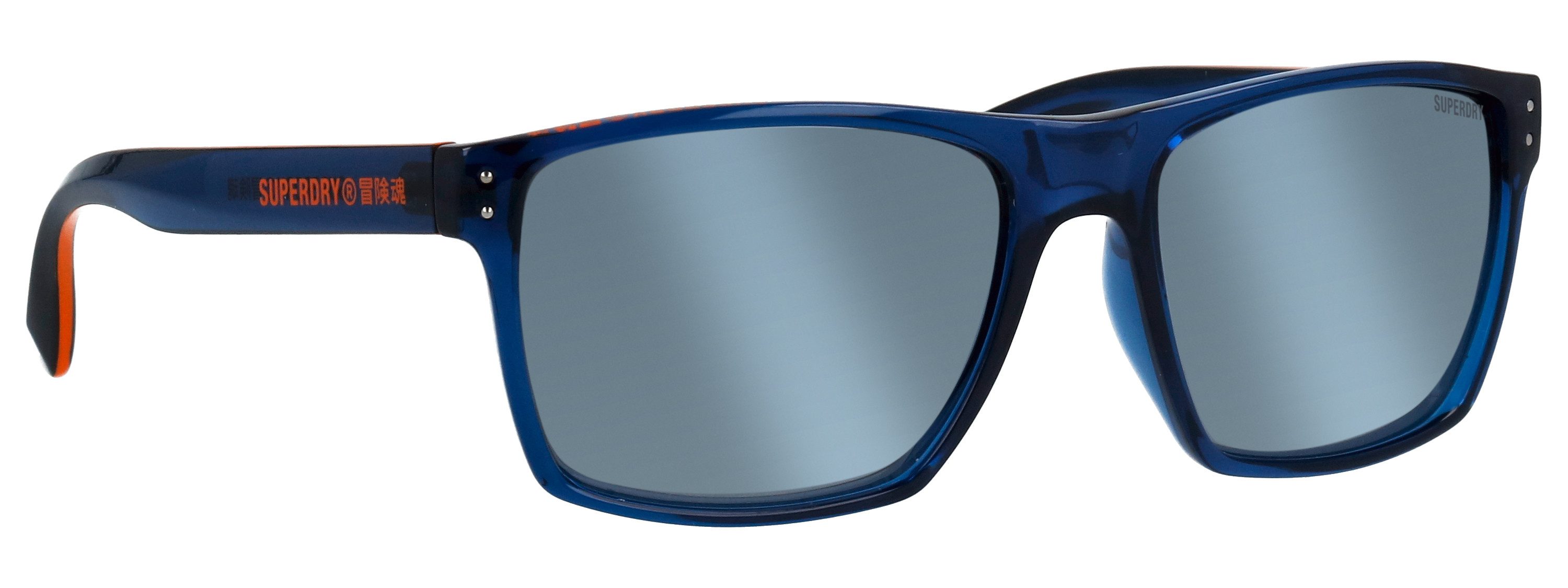Superdry Sonnenbrille Modell 996054 Form Karree/Eckig, Logoschriftzug auf Bügel, Injectionfassung