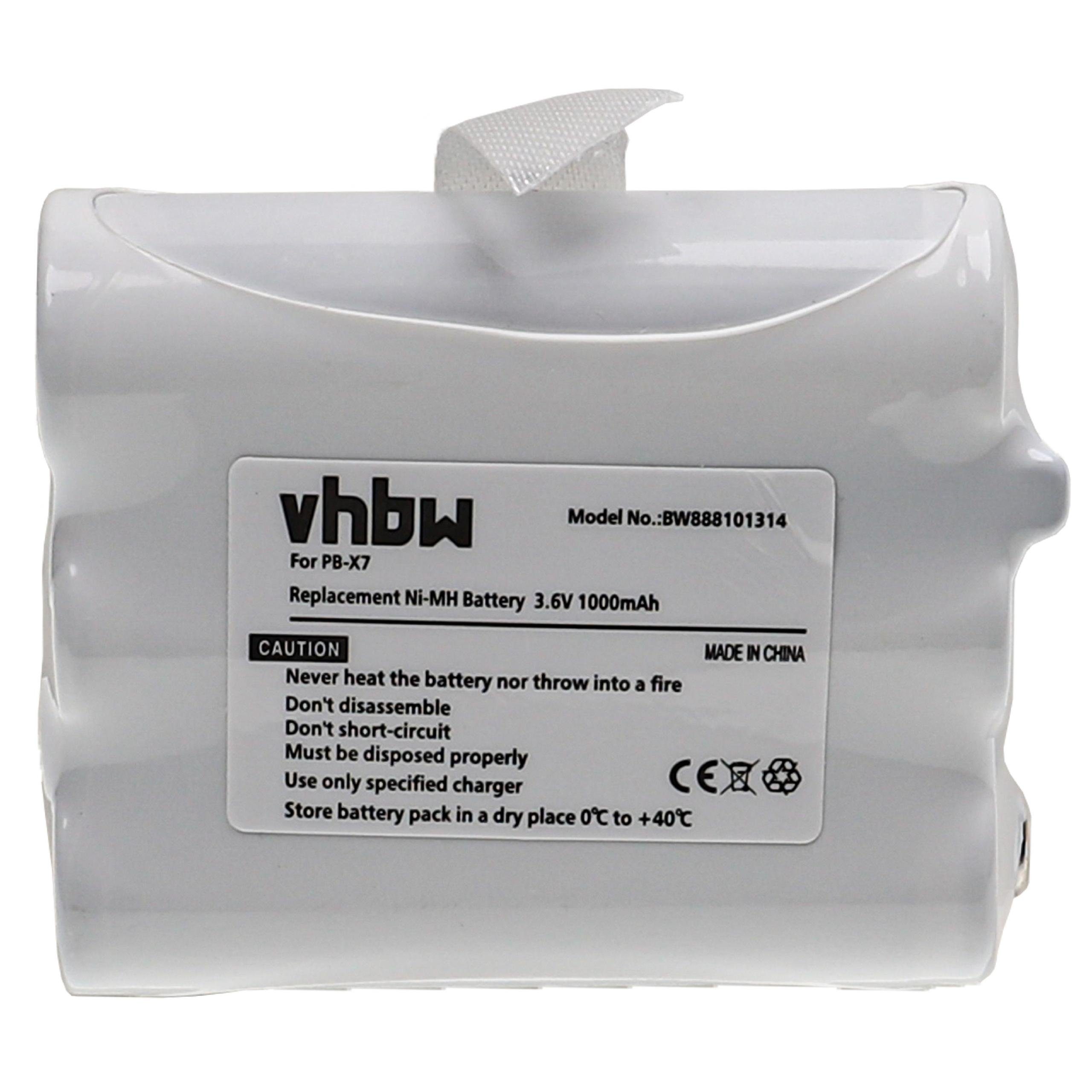 vhbw kompatibel mAh (3,6 mit 1000 Akku NiMH XT74, Midland V) XT70
