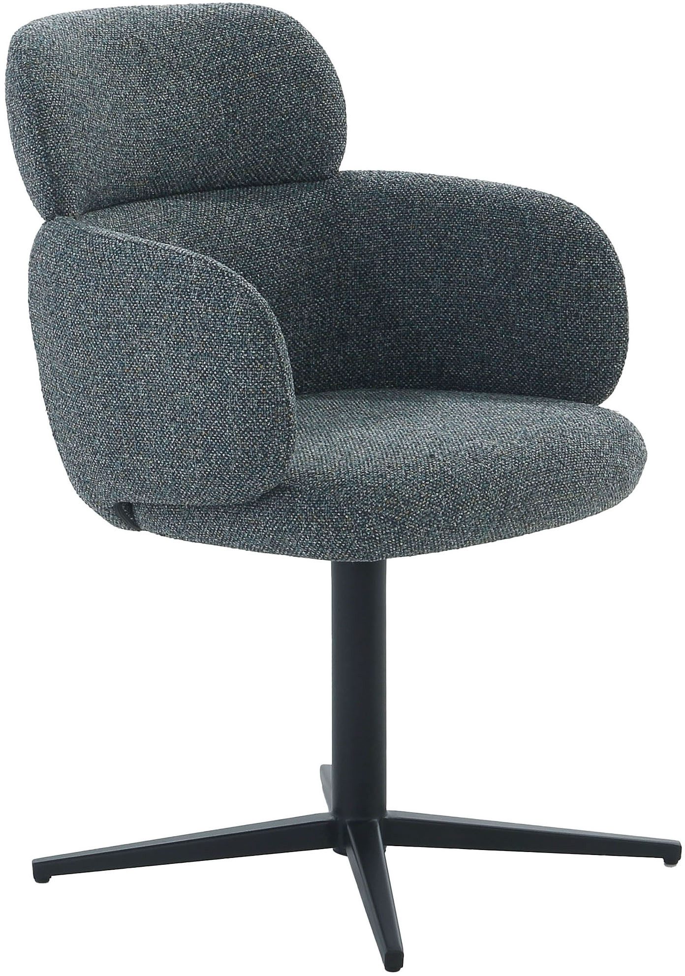 Jockenhöfer Gruppe Esszimmerstuhl Bunny (1 St), 4-Fuss Stuhl, inkl. Drehfunktion (360), Sesseloptik, 150kg belastbar