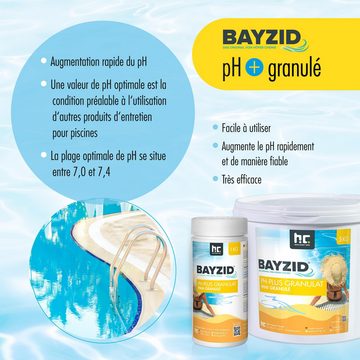 BAYZID Poolpflege 1 kg BAYZID® pH Plus Granulat für den Pool