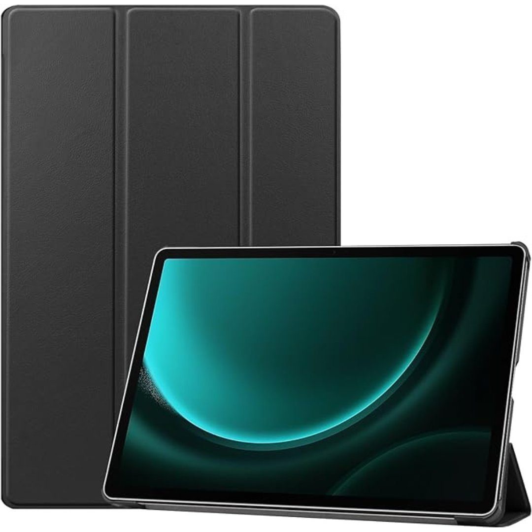 SmartUP Tablet-Hülle für Samsung Galaxy Tab S10 Plus / S9 Plus FE Tablet Tasche Hülle Cover 12,4 Zoll, integrierte Standfunktion, integrierter Stifthalter