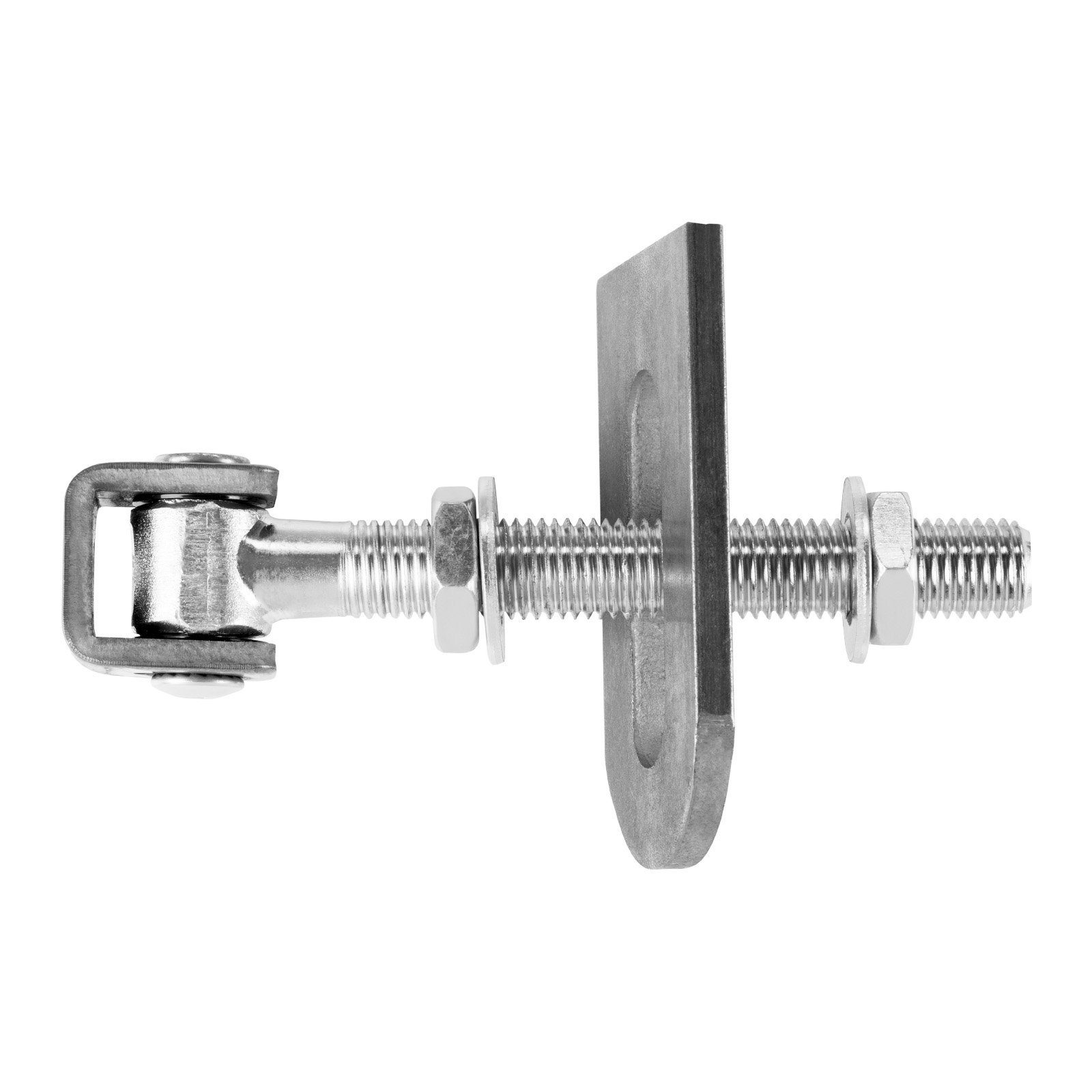 SO-TECH® Torbeschlag Torscharnier verstellbar M16 - M24 mit U-Förmiger Anschweißl (1 St)