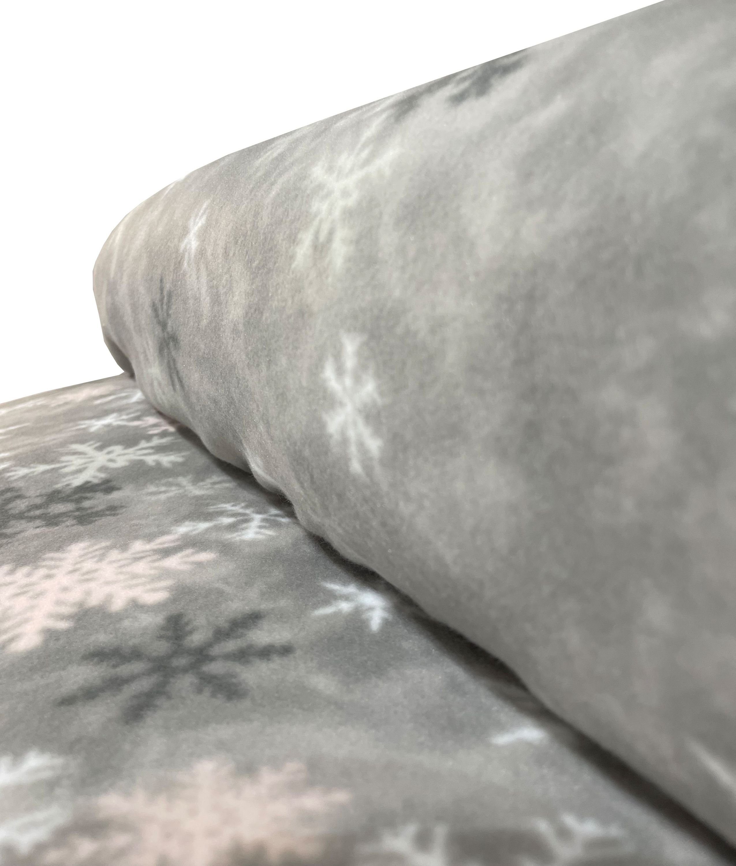 Leonado Vicenti Bettwäsche Winter flauschig warm, Fleece, 2 teilig, Thermof günstig online kaufen