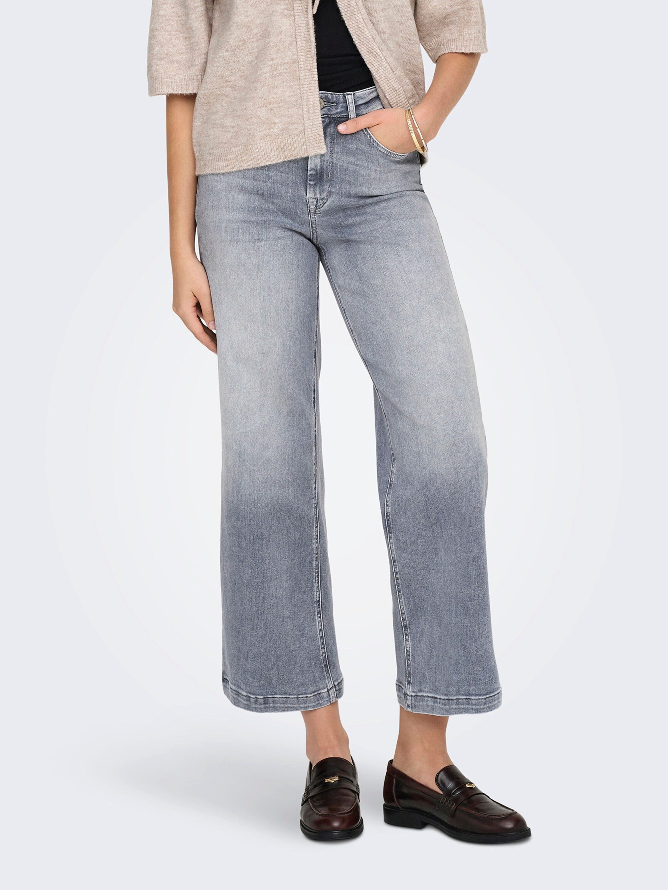 ONLY High-waist-Jeans ONLMadison Blush (1-tlg) Plain/ohne Details