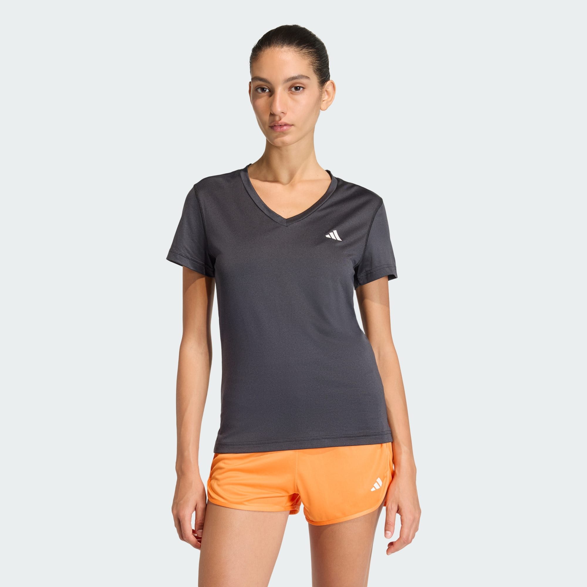 adidas Performance T-Shirt ADIDAS WORKOUT ESSENTIALS T-SHIRT MIT V-AUSSCHNI günstig online kaufen