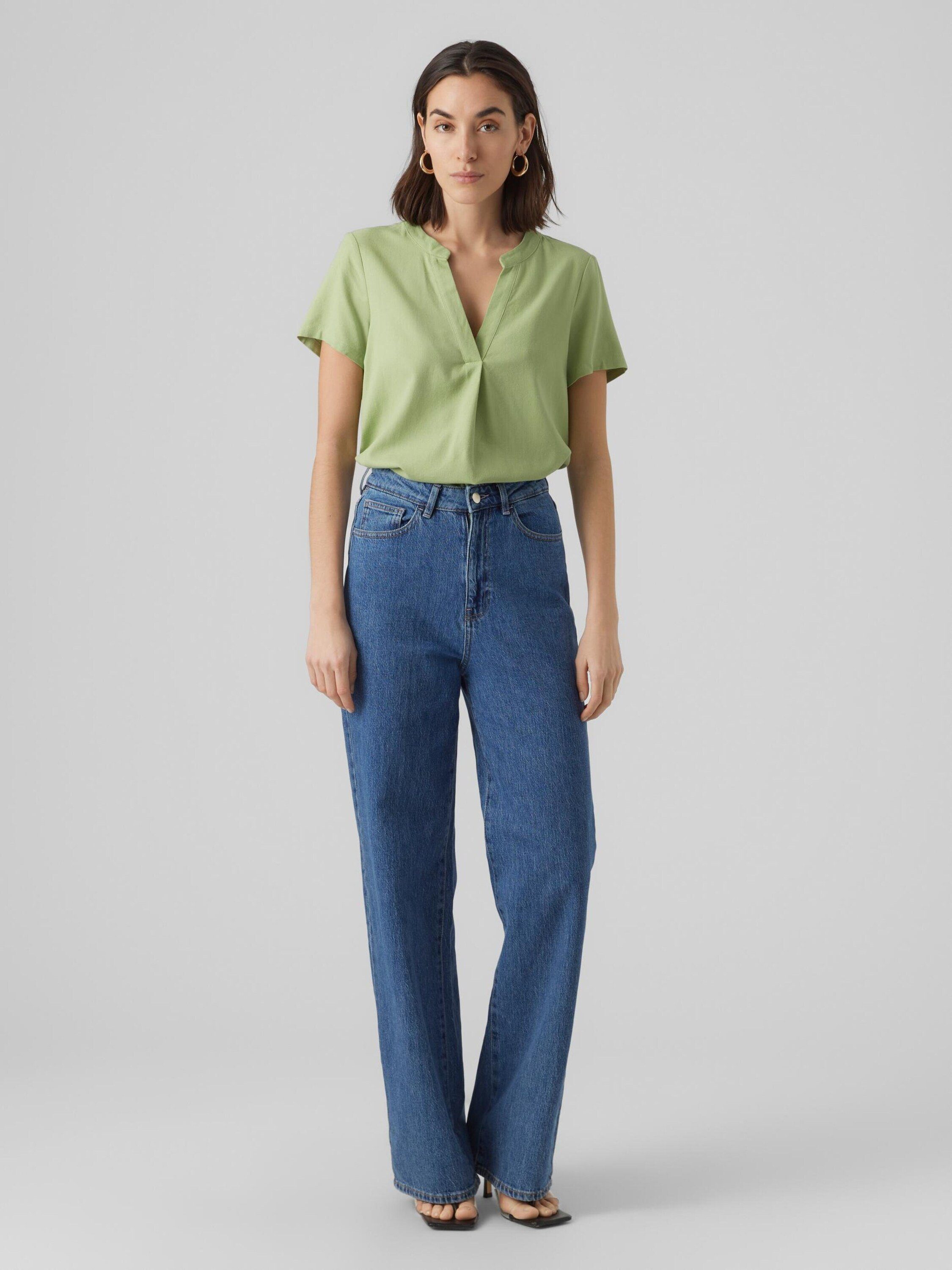 Vero Moda Blusenshirt Mymilo (1-tlg) Plain/ohne Details