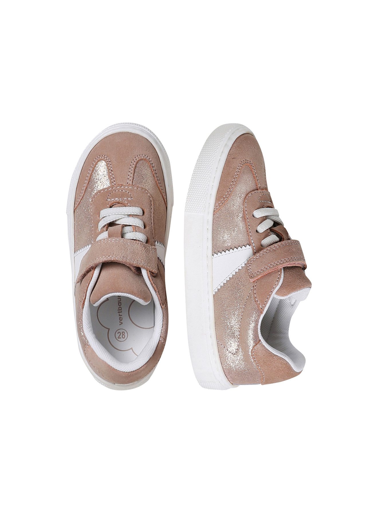 vertbaudet Sneakers Mädchen mit elastischer Schnürung Sneaker