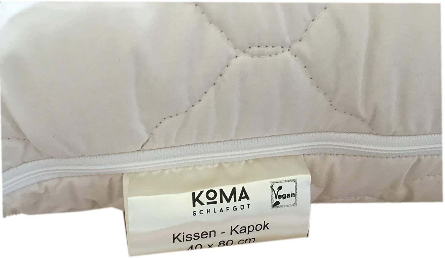 KOMA schlafgut Naturfaserkopfkissen Kapok Bio Kopfkissen Premium, Füllung: günstig online kaufen