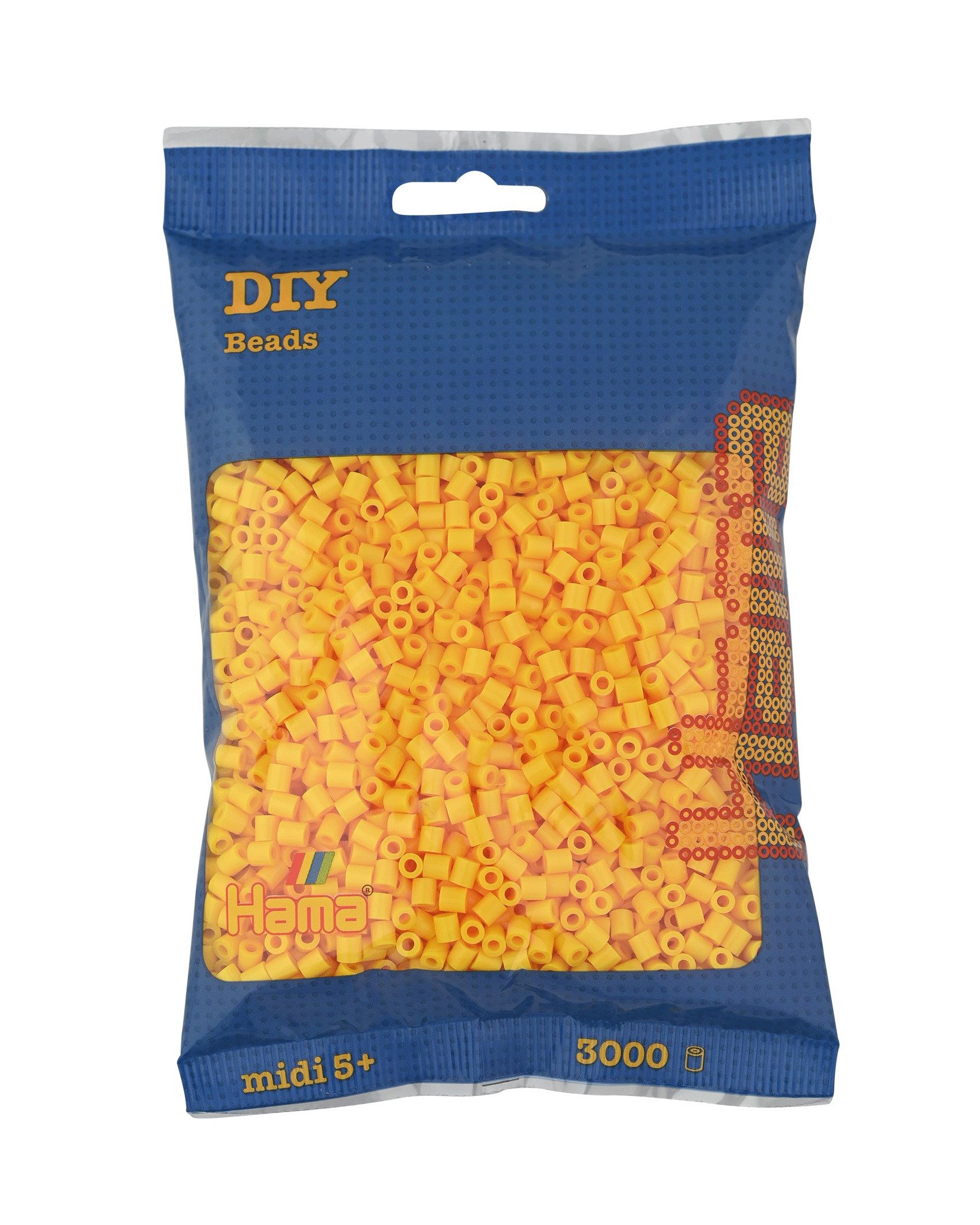 Hama Perlen Bügelperlen Hama Beutel mit 3000 Midi-Bügelperlen