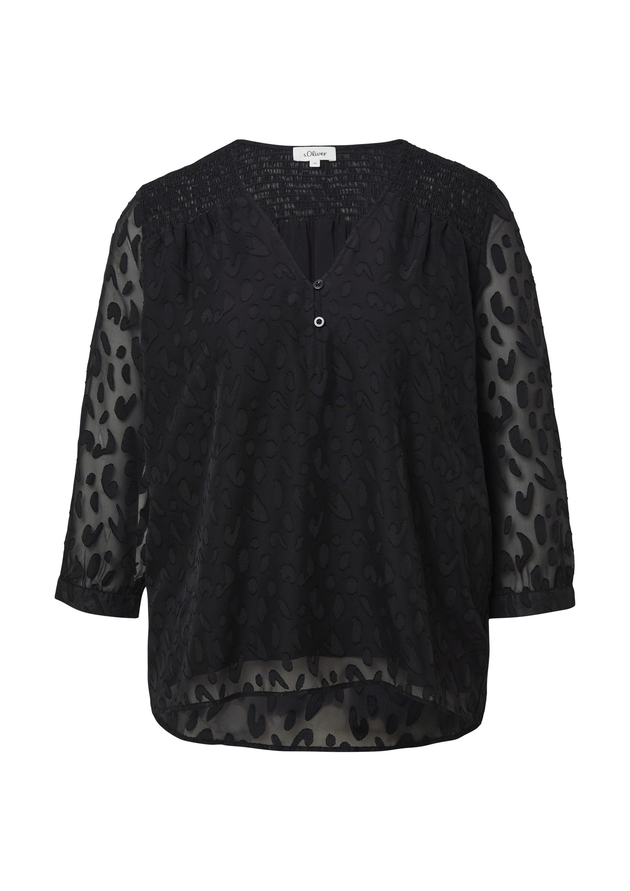 Kurzarmbluse Bluse