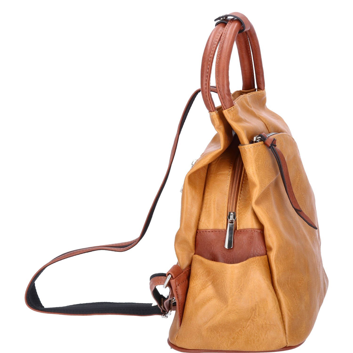Antonio Freizeitrucksack Antonio Damen Rucksack gelb günstig online kaufen