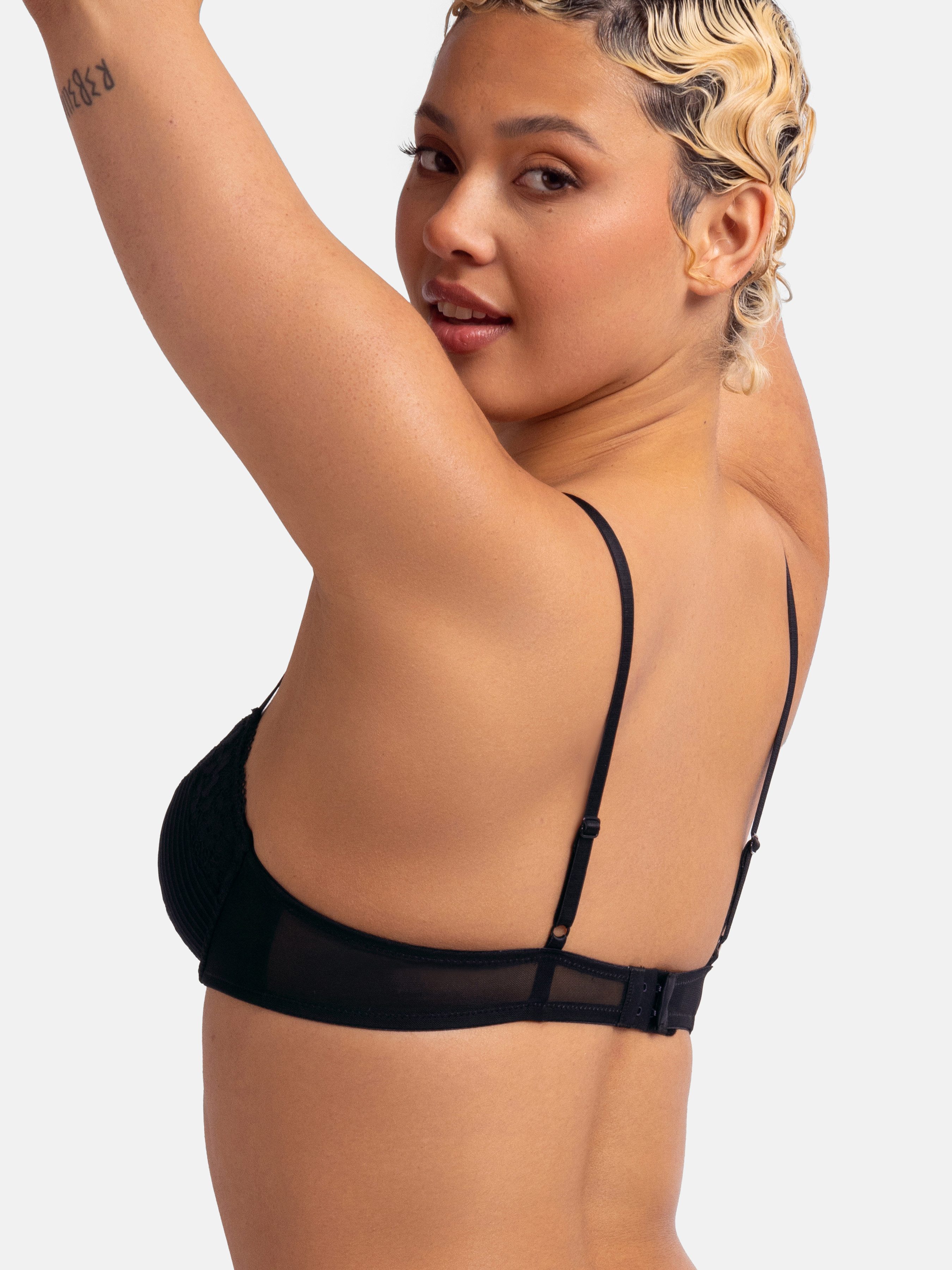 Dorina Bügel-BH Muriel (2er Pack) mit zarten Spitzen- und Strukturakzenten