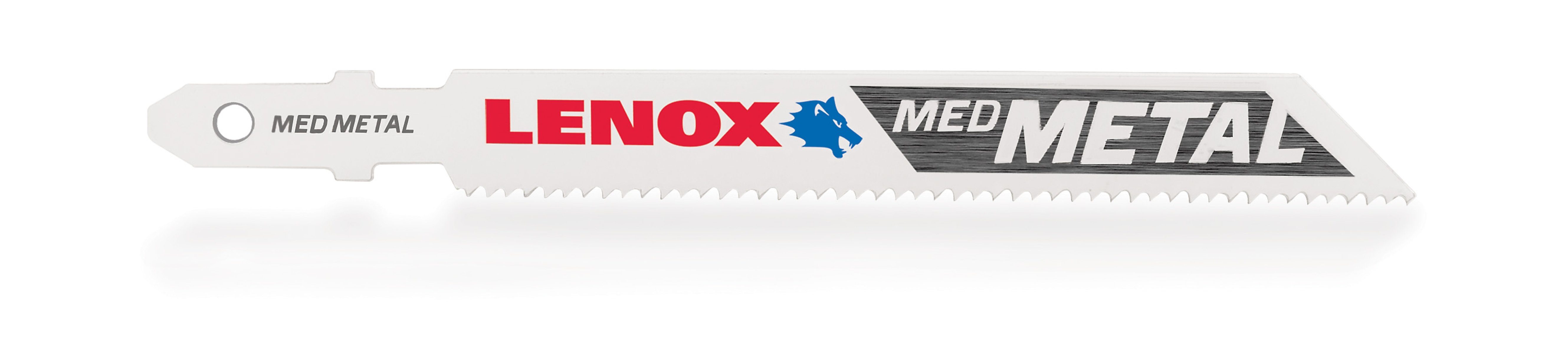 Lenox Stichsägeblatt 1991566 Bi-Metall 92 x 10 x 0,9mm 18ZPZ (5-St), T-Schaft, für Metall (1,6-6,4mm)