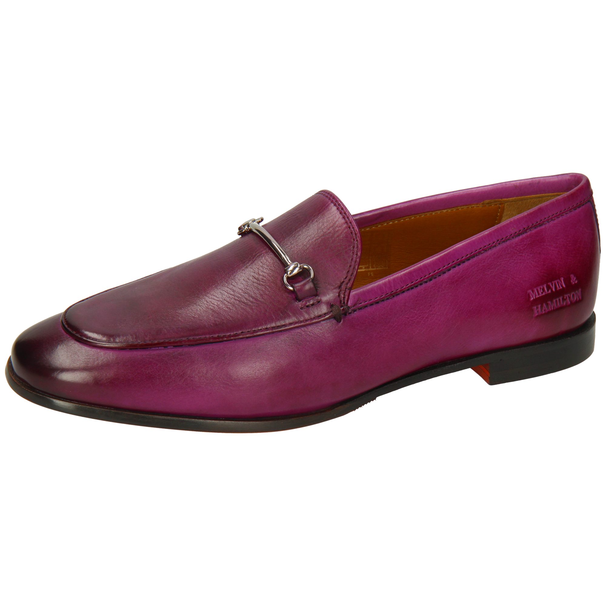 Melvin & Hamilton Scarlett 22 Loafer Imola Purple Fig Dark | Loafer