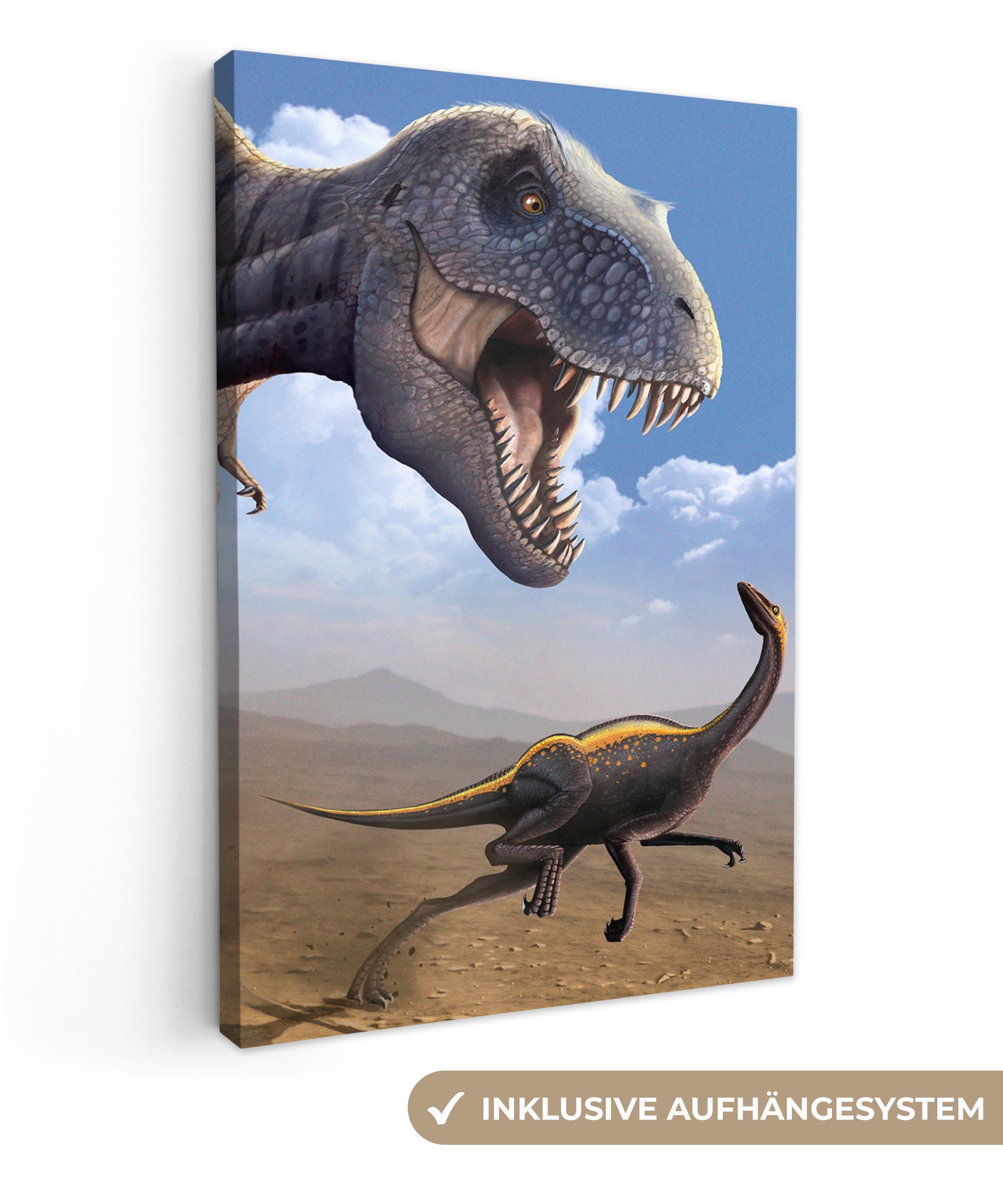 OneMillionCanvasses® Leinwandbild Dino - Wildlife - günstig online kaufen