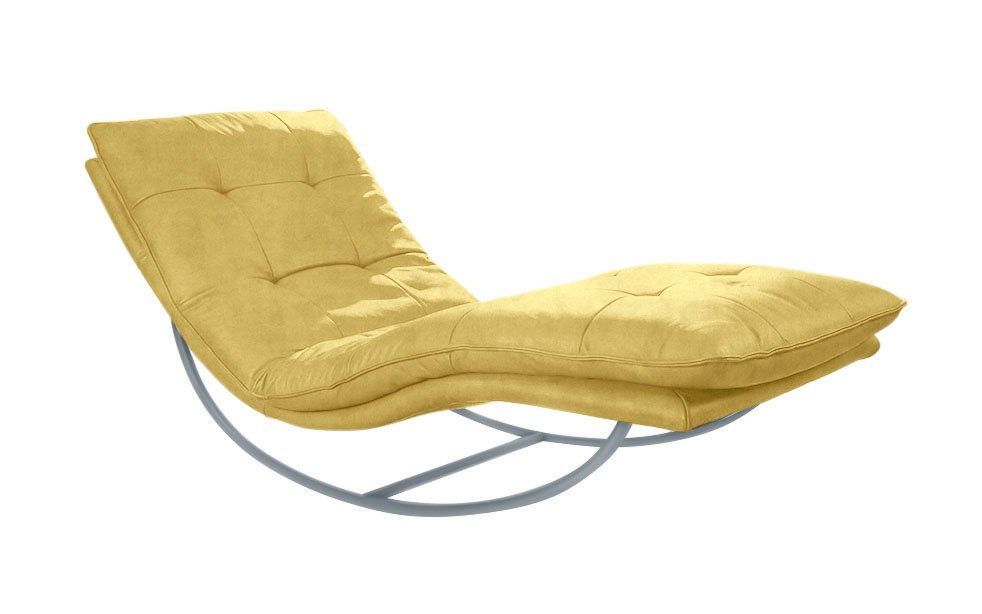 W.SCHILLIG Relaxliege daily dreams, in Waffelkissen-Optik, Schaukelgestell silber matt, in 2 Breiten | Alle Sofas