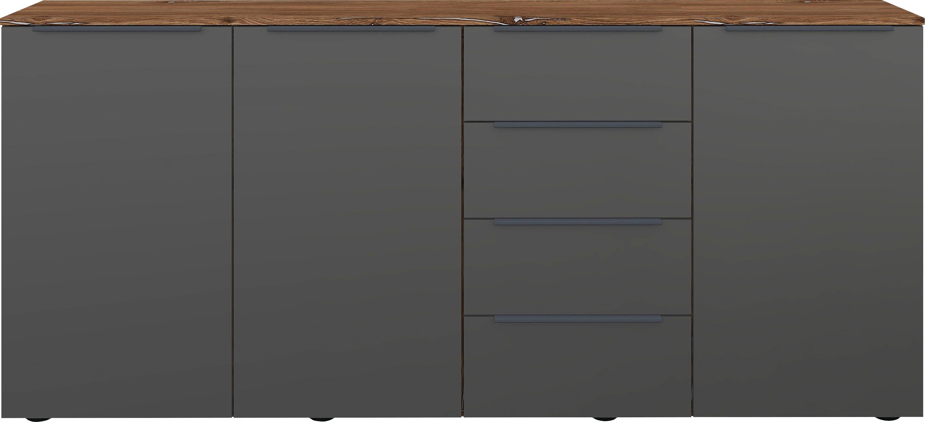 borchardt Möbel Highboard Tom, Breite 200 cm