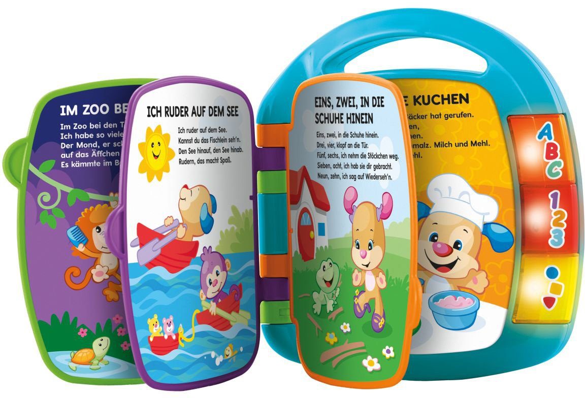 Fisher-Price® Buch Lernspaß, türkis