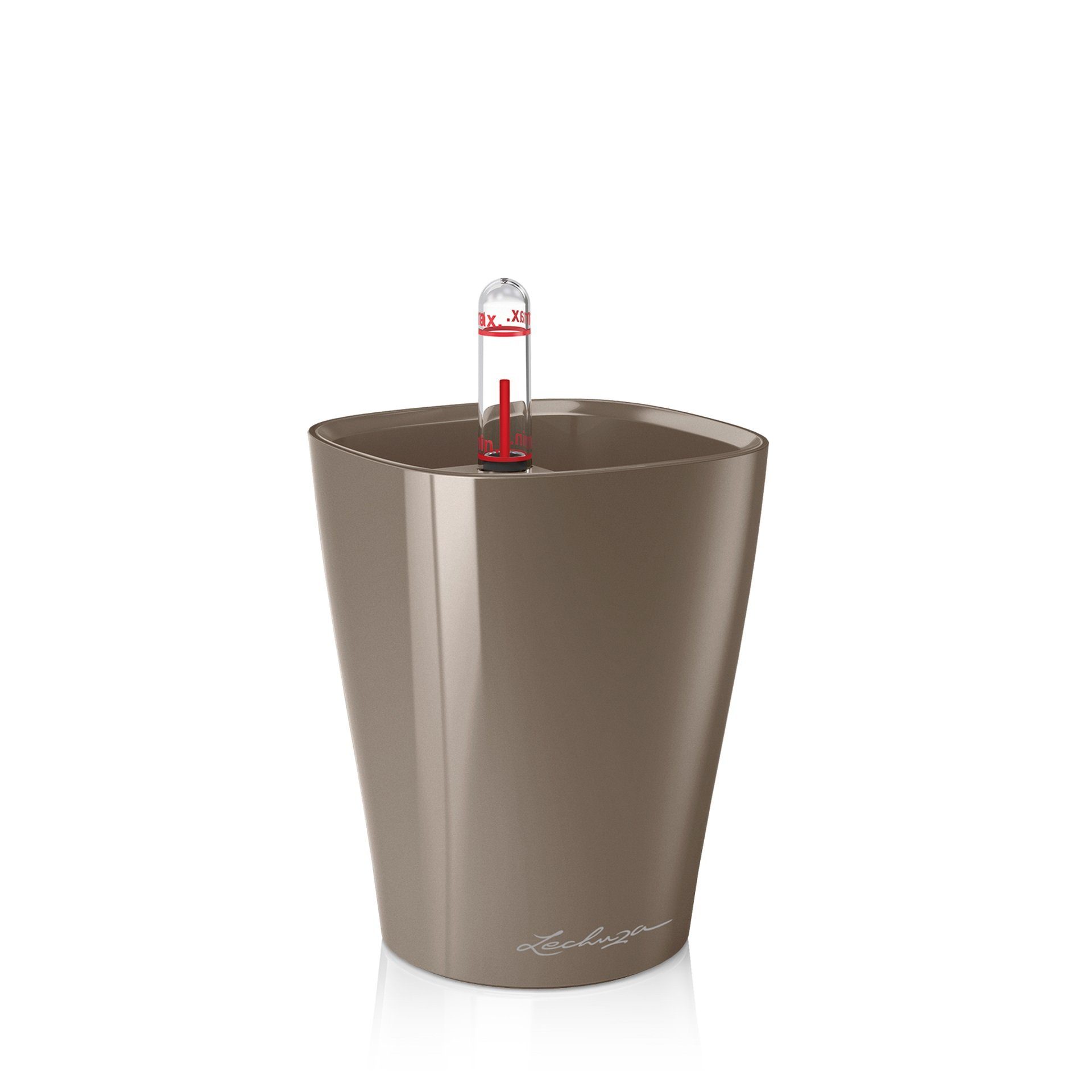 Lechuza® Blumentopf Pflanztopf Mini Deltini taupe günstig online kaufen