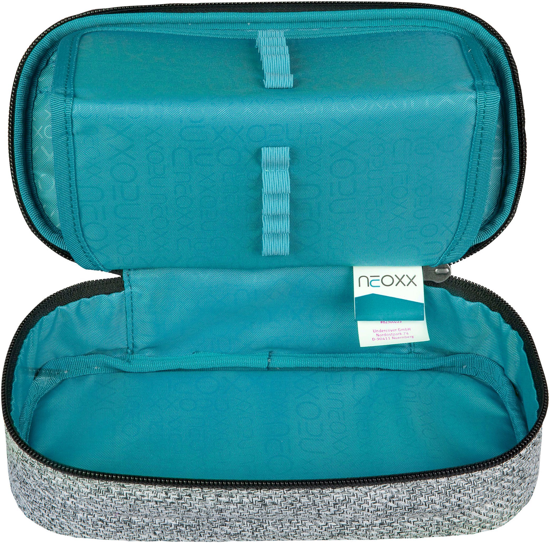 neoxx Schreibgeräteetui Schlamperbox, Jump, teilweise aus recyceltem Material