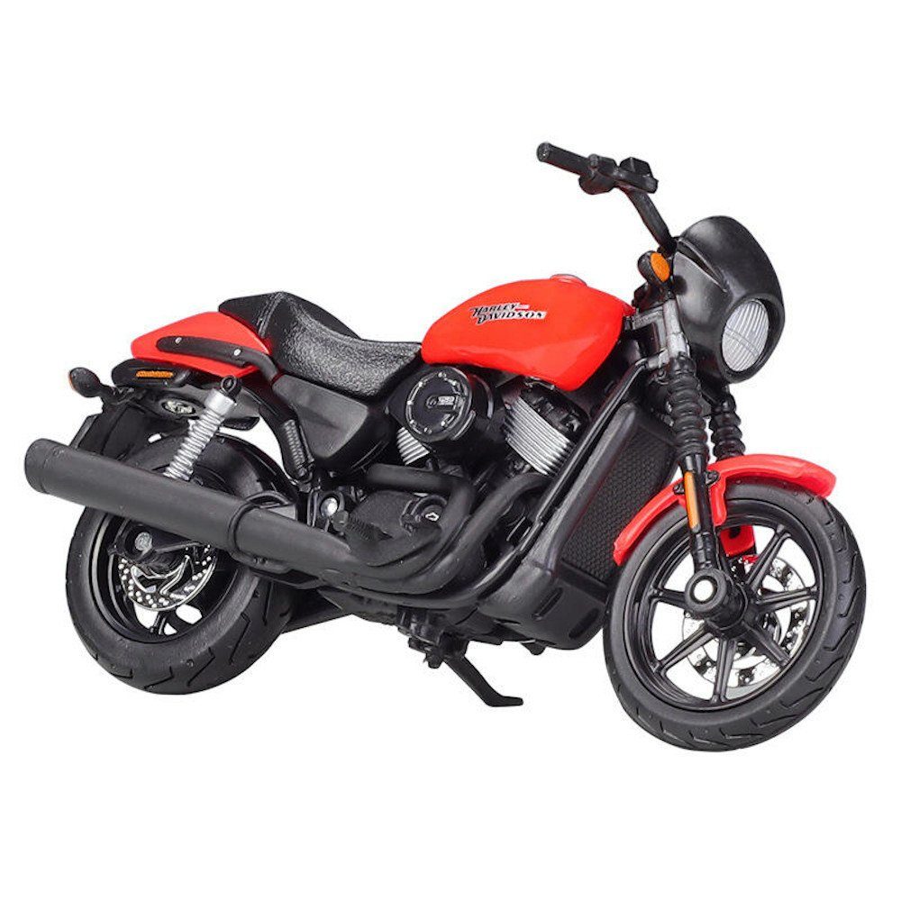 Maisto® Modellmotorrad Modellmotorrad - HD Serie 40 »2015 Street 750 rot-schwarz«, Maßstab 1:18