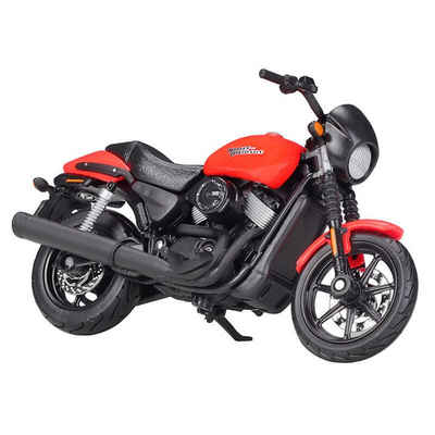 Maisto® Modellmotorrad Modellmotorrad - HD Serie 40 »2015 Street 750 rot-schwarz«, Maßstab 1:18