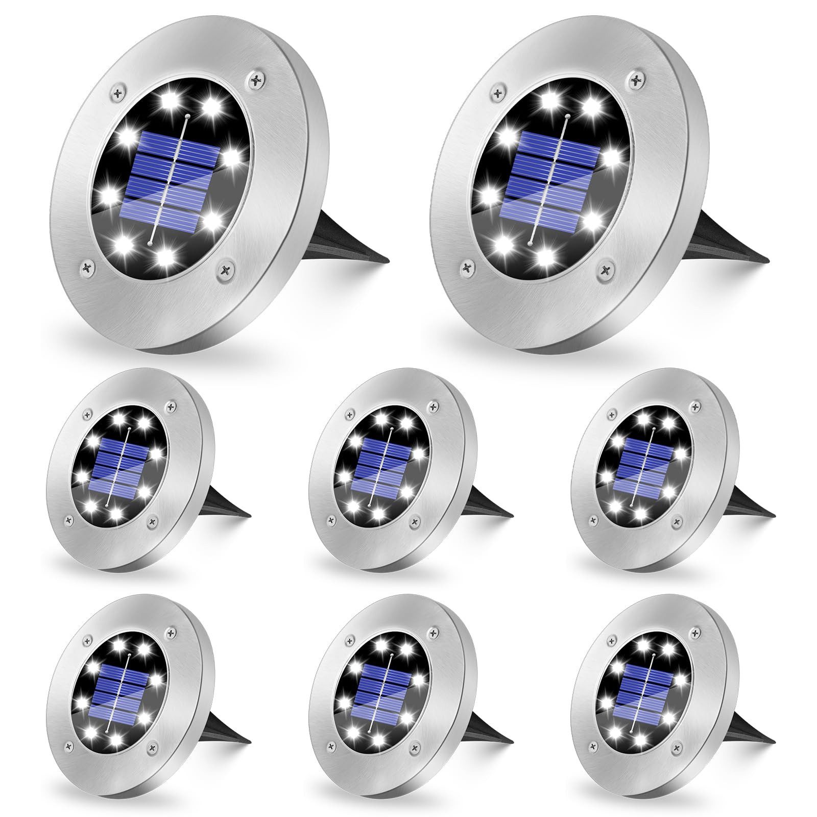 BlingBin LED Solarleuchte 4/8 Stück LED günstig online kaufen