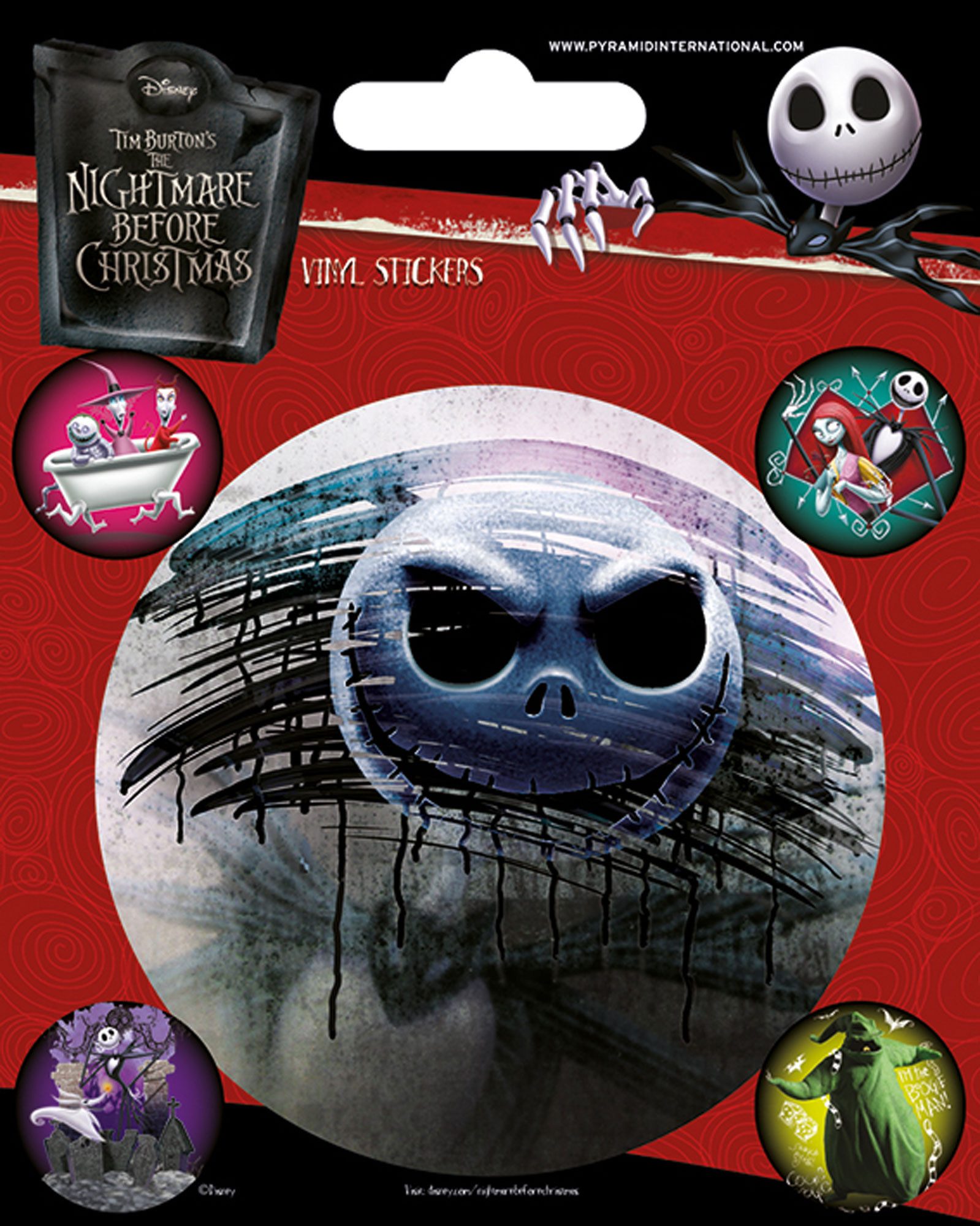Sticker Nightmare Before Christmas - Sticker-Sets - Characters