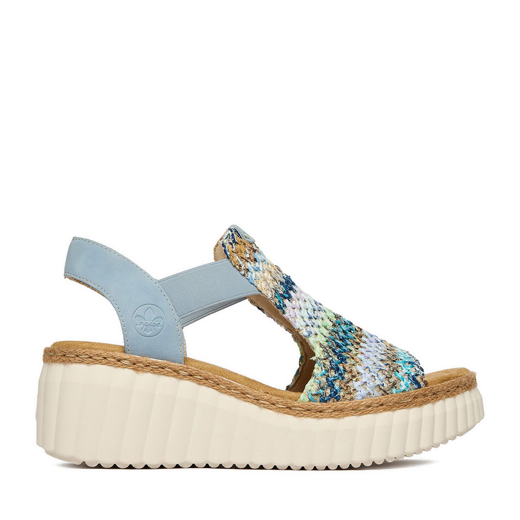 Rieker Rieker Damen-Sandalen Blau 69172-91 Sandale