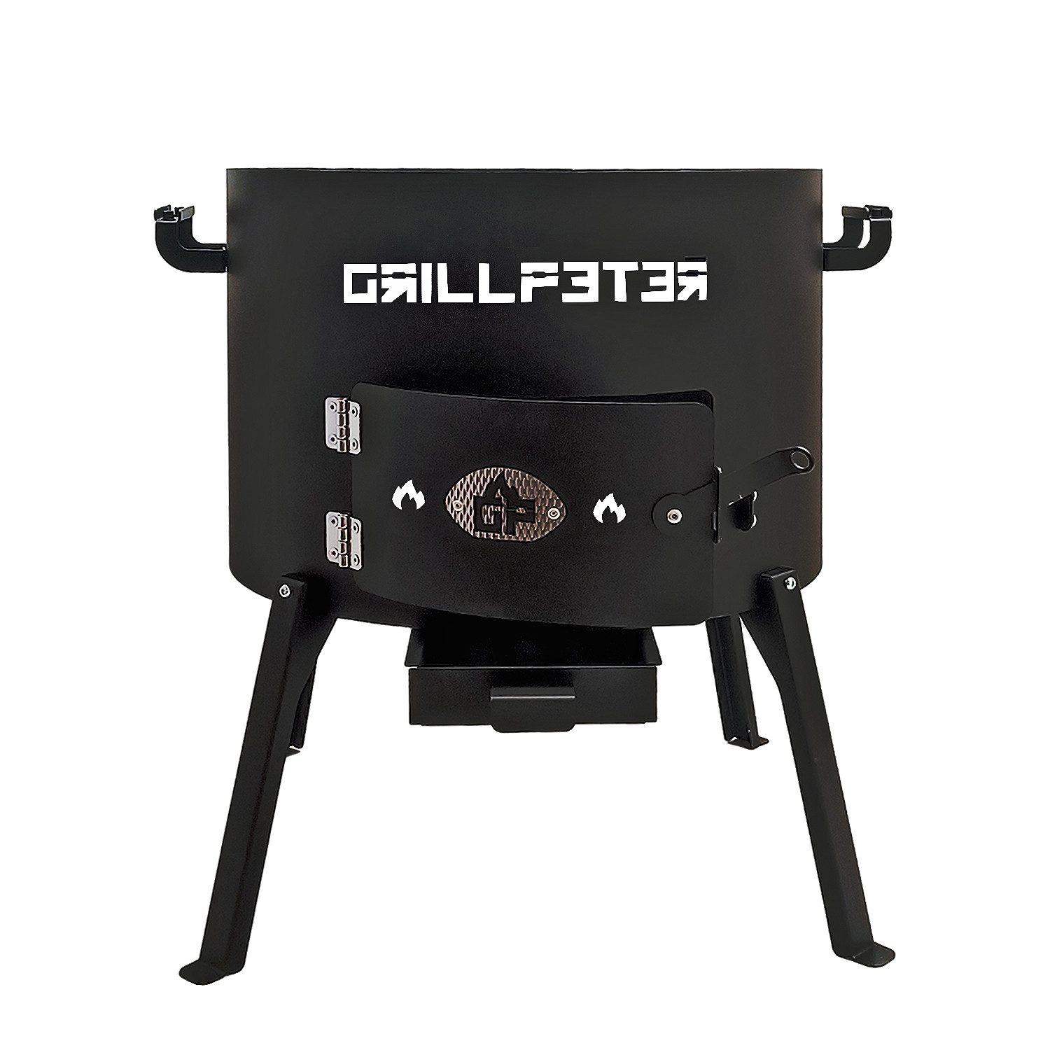 Grillpeter Holzkohlegrill Utschak Nurlan Feuerofen für Kazan 22L Uchag Ø50 cm