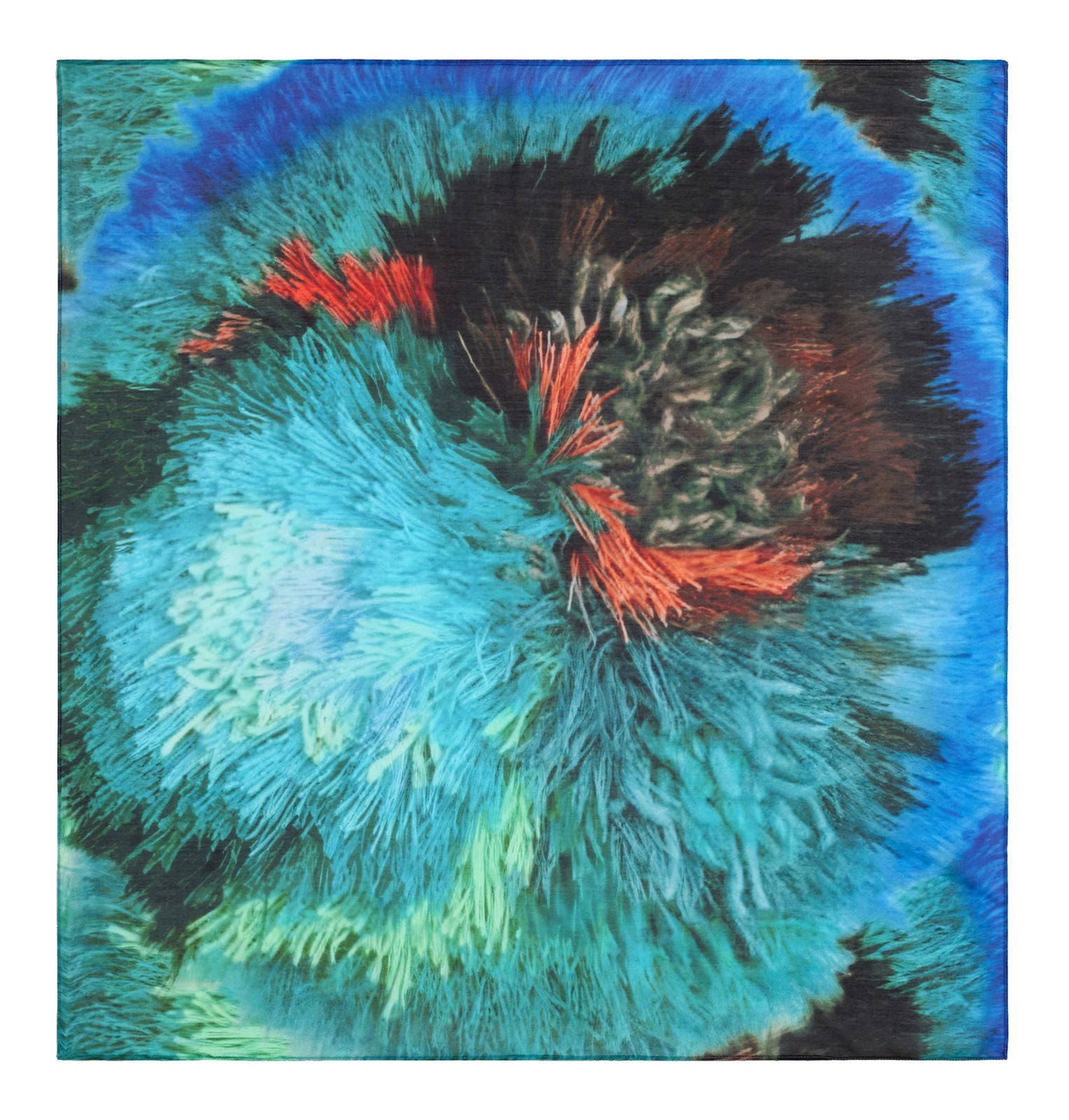 Desigual Modetuch Pompon Rectangle Foulard