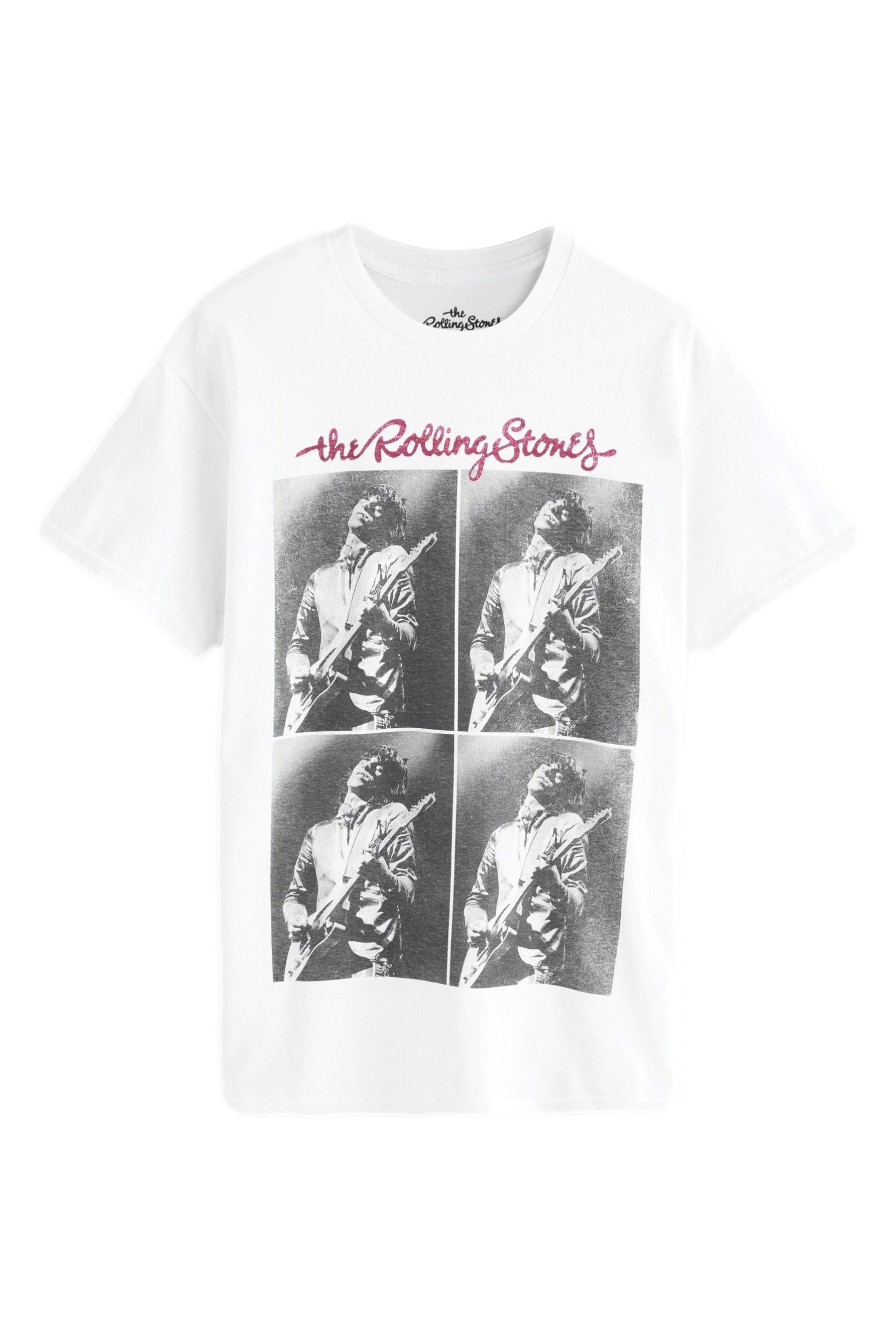 T-Shirt Offizielles Rolling Stones Band-T-Shirt Baumwolle