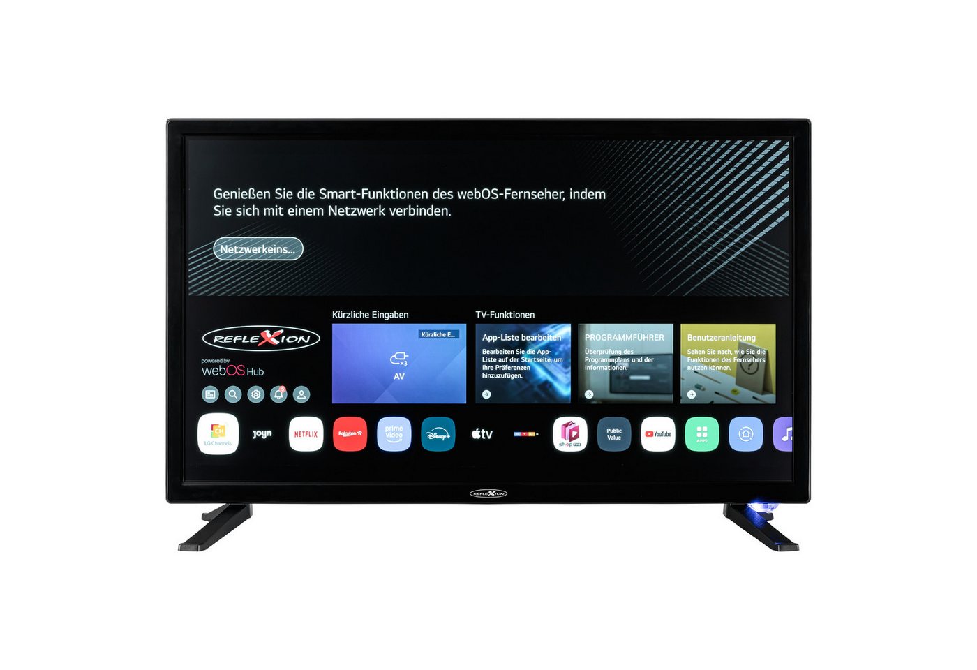 Reflexion LDD27iBT LED-Fernseher (69 cm/27 Zoll, Full HD, Smart-TV, powered by WebOS Hub (LG), DC IN 12 Volt, Netzteil 230 Volt, integrierter DVD-Player) schwarz ! RABATT: 64.57% Reflexion LDD27iBT LED-Fernseher (69 cm/27 Zoll, Full HD, Smart-TV, powered by WebOS Hub (LG), DC IN 12 Volt, Netzteil 230 Volt, integrierter DVD-Player) schwarz ! RABATT: 64.57%