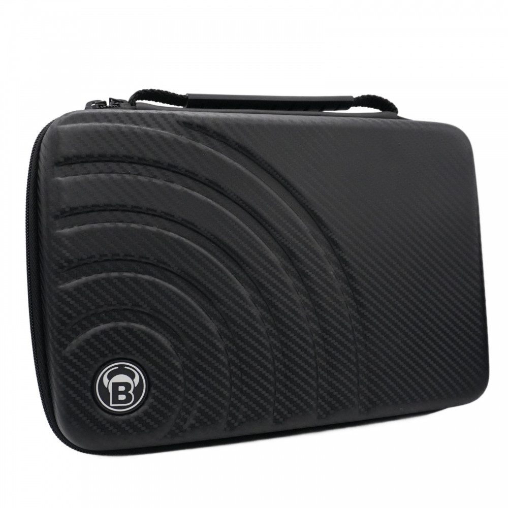 BULL'S Dartpfeil 66379 Orbis 3XL Dartcase Carbon-Optik carbongrey Dartcase