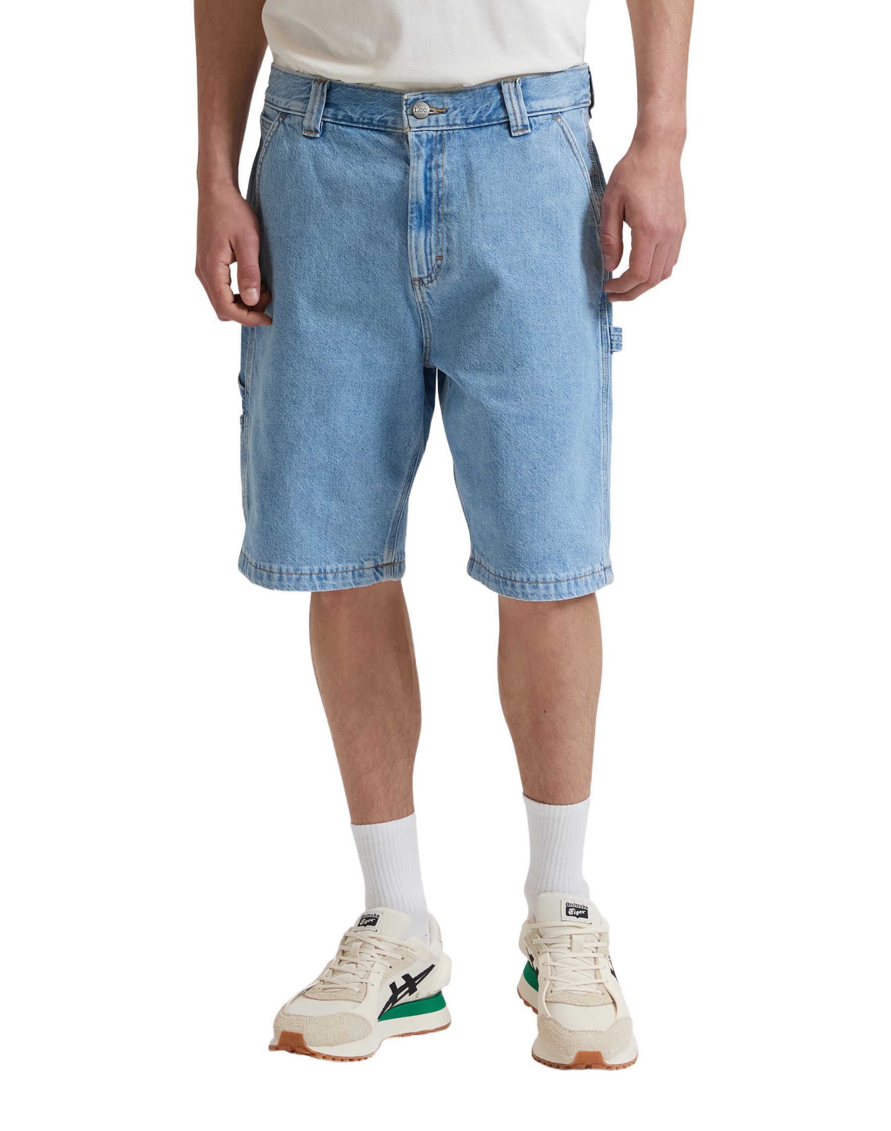 Lee® 5-Pocket-Jeans LEE CARPENTER SHORT light blue 112376358
