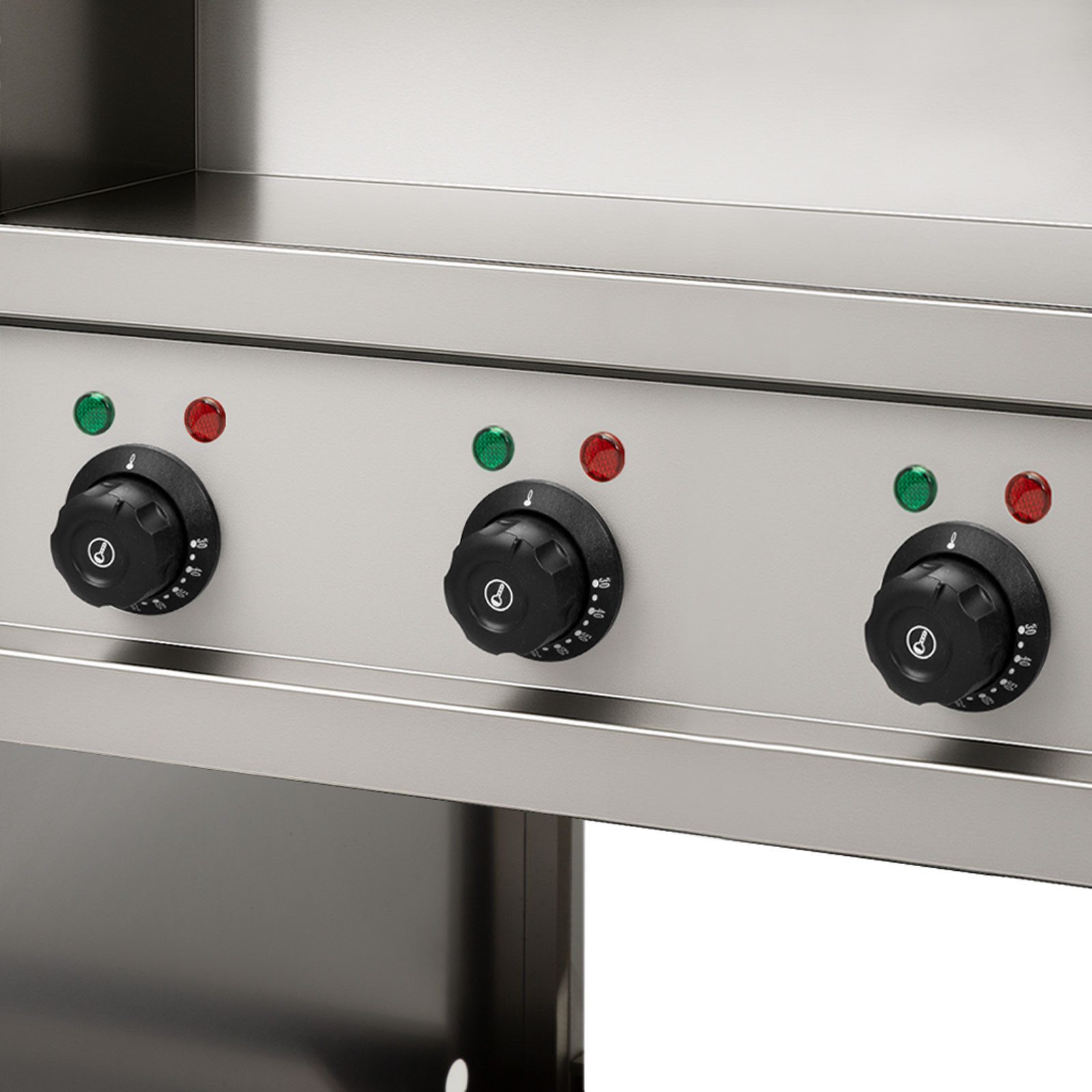 vertes Spaghettitopf Gastro Nudelkocher mit Stand Pastakocher aus Edelstahl, 3x 1700 Watt, 3 separate Kochbecken zu je 14 Liter