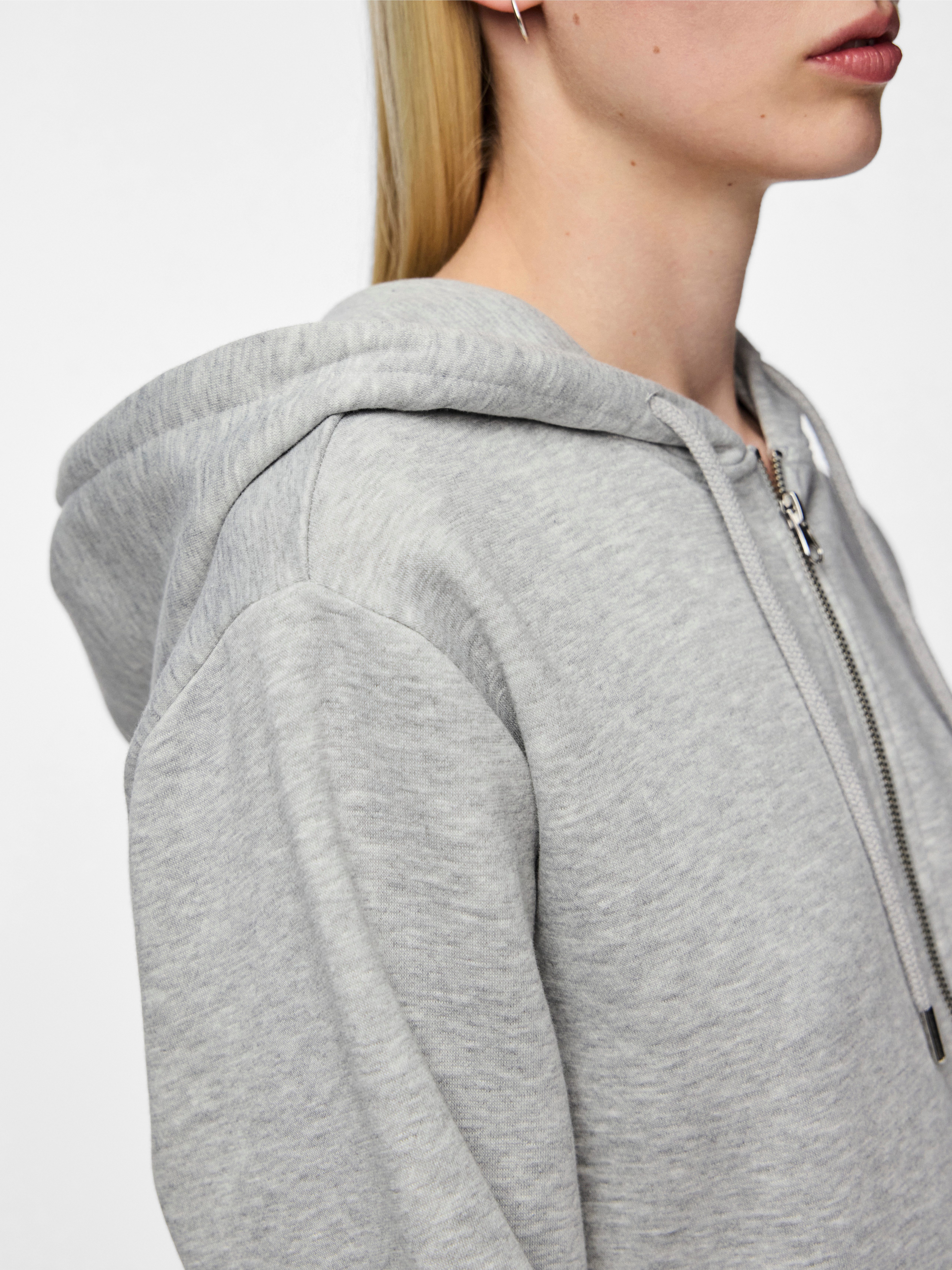 pieces Kapuzensweatshirt PCCHILLI LS ZIP HOODIE günstig online kaufen