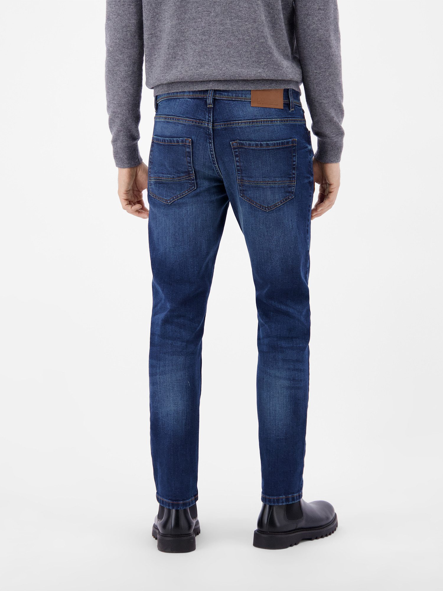 LERROS Slim-fit-Jeans CONLIN 5-Pocket Stretch-Denim, SLIM FIT, unifarben – Bild 2 von 5