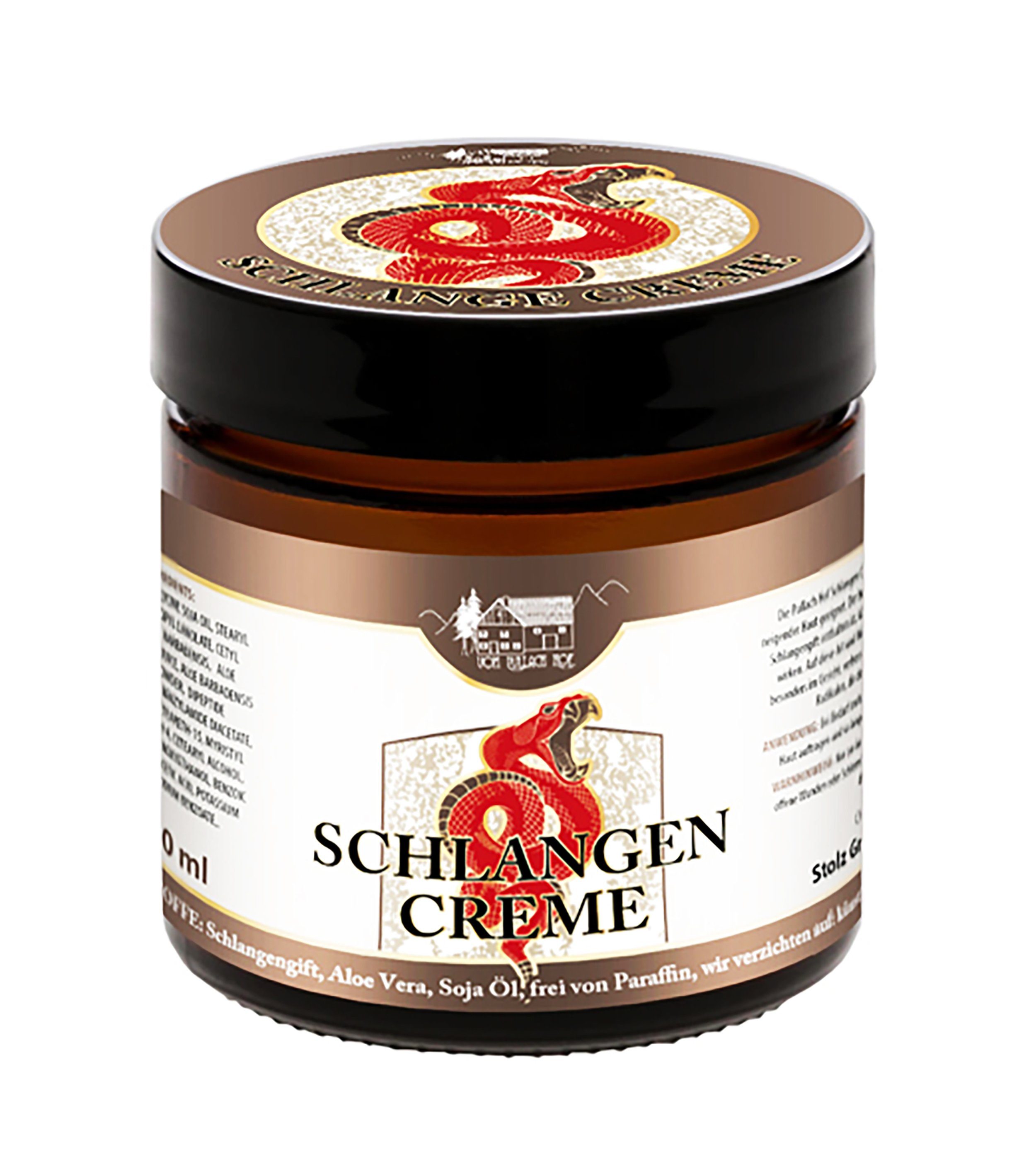 Gesichtspflege Gesichtscreme Haut Schlangencreme vom Hof 02 SCHLANGEN Salbe Anti Balsam 100ml CREME Pullach Anti-Aging-Creme Falten Aging