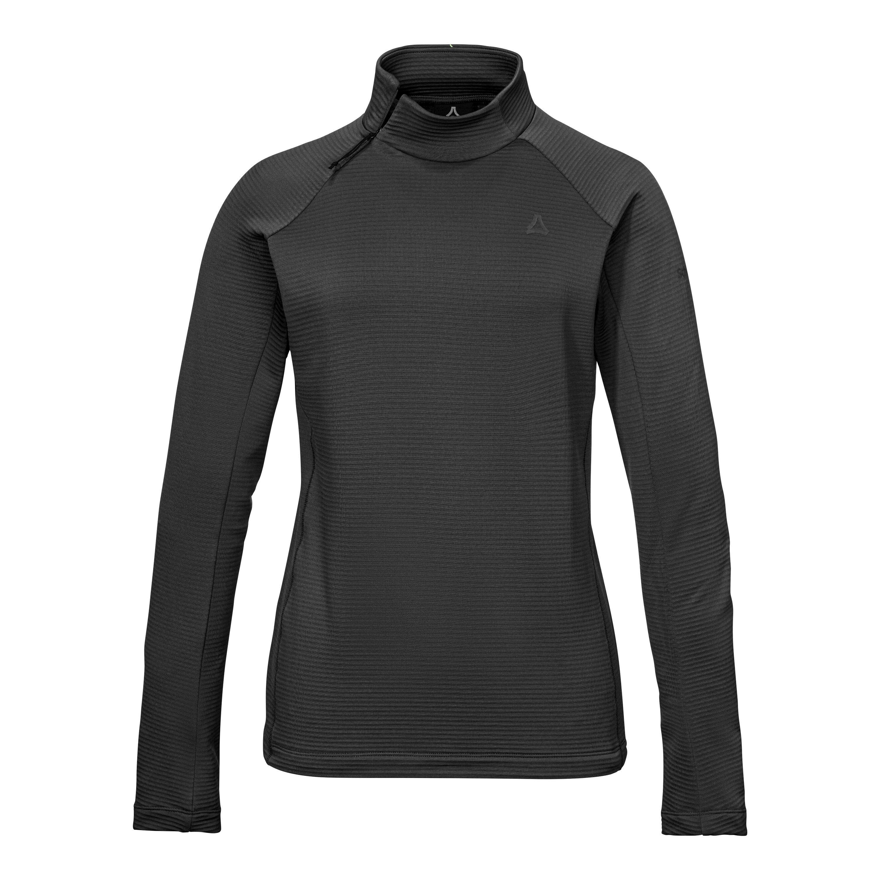 Schöffel Fleecepullover Longsleeve Style Energio WMN für Trekking-Aktivitäten, aus Polyester und Elasthan
