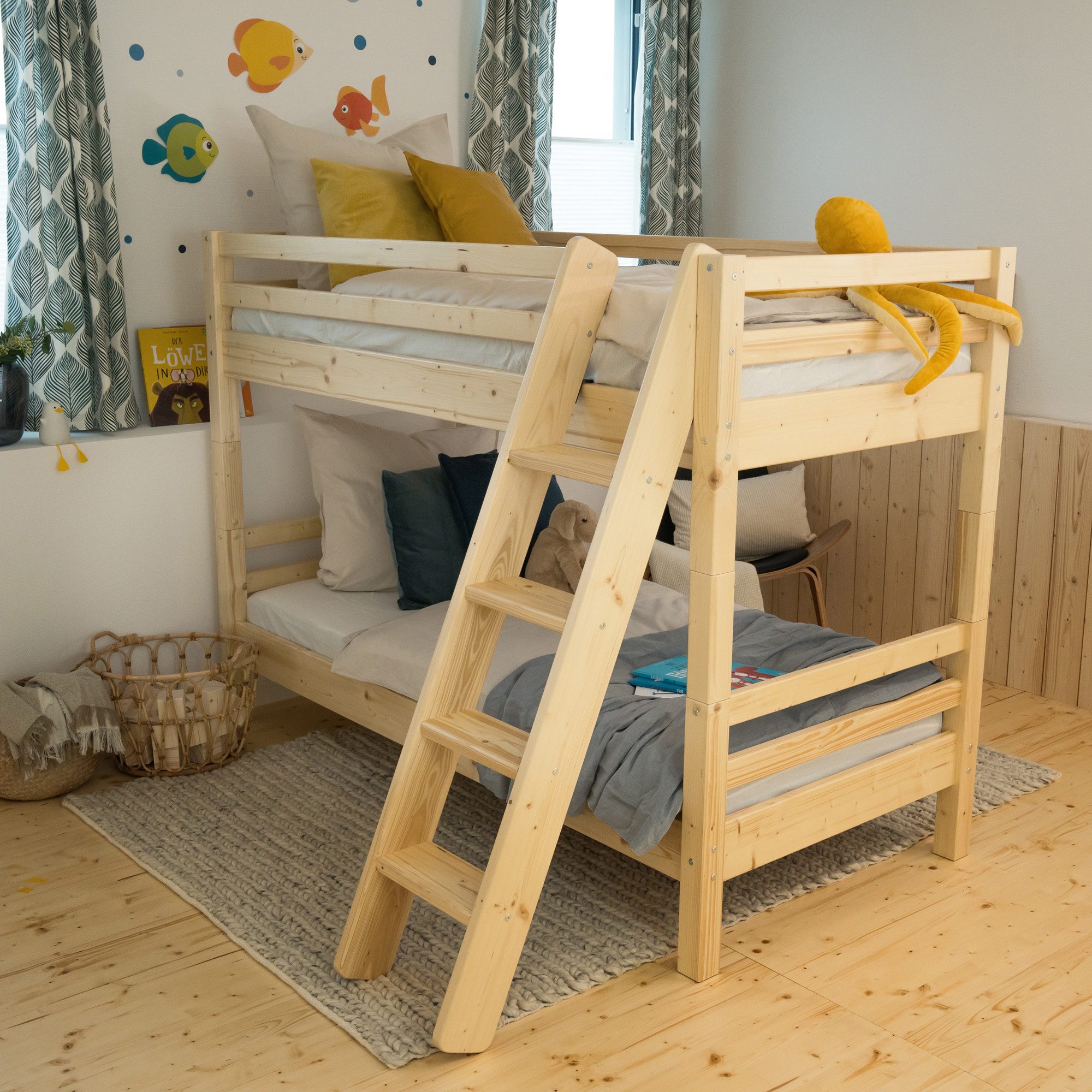 WOMONY Etagenbett / Set Grundbett unten günstig online kaufen
