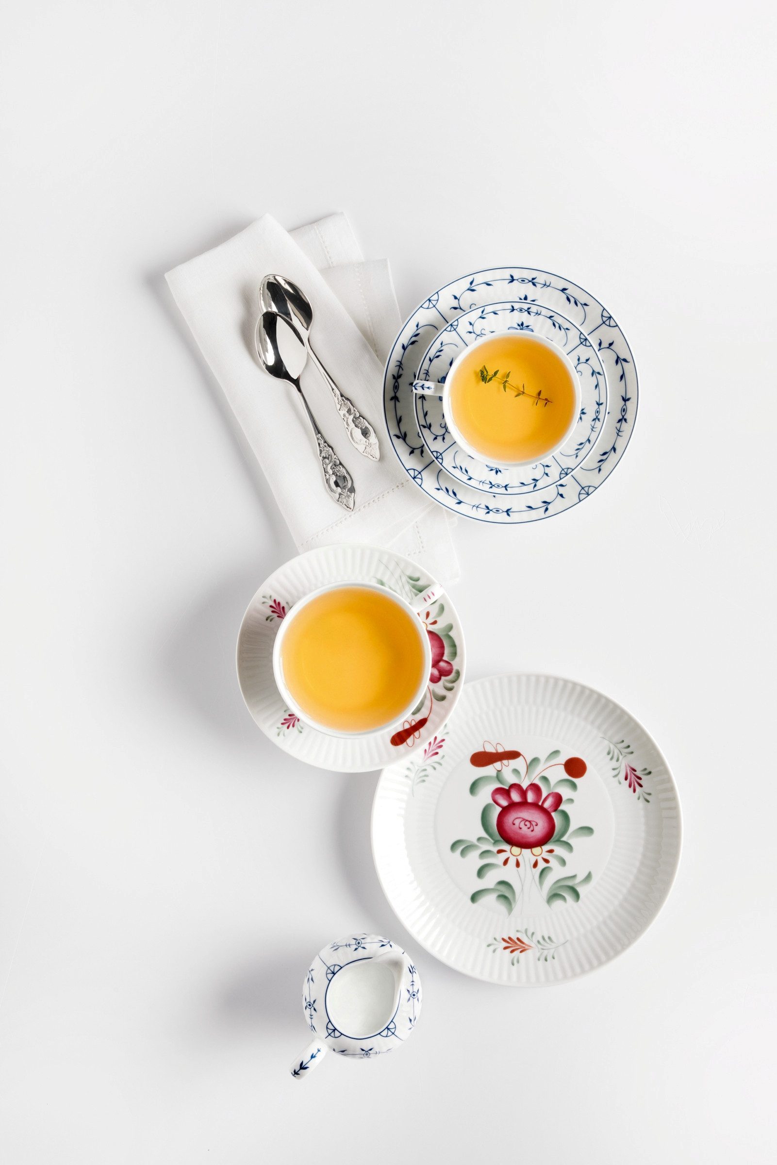 Seltmann Weiden Frühstücksteller Amina Strohblume, (1 St), Dessertteller, Kuchenteller mit Relief – Bild 3 von 3