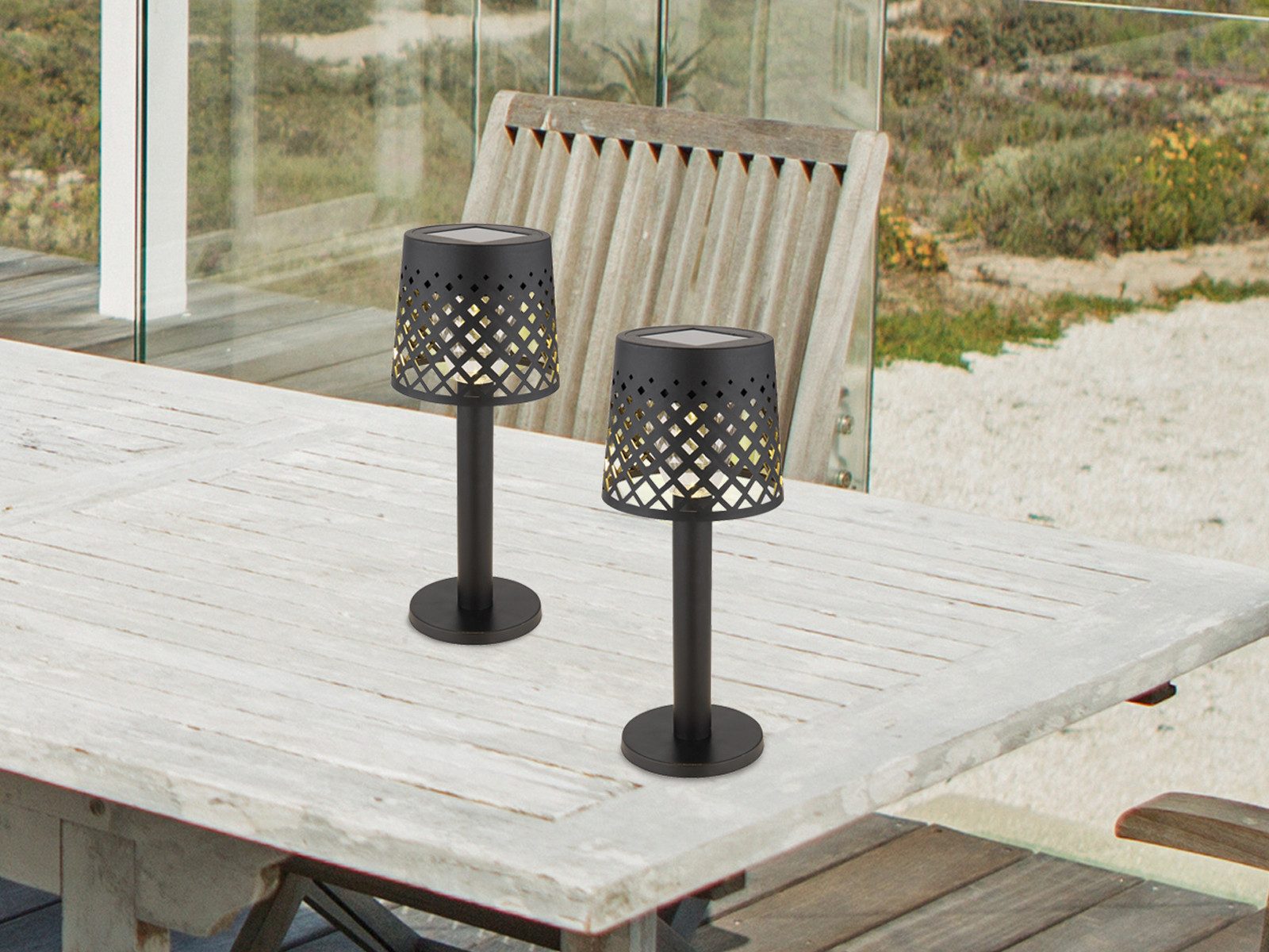 GLOBO LIGHTING LED Solarleuchte, LED fest günstig online kaufen