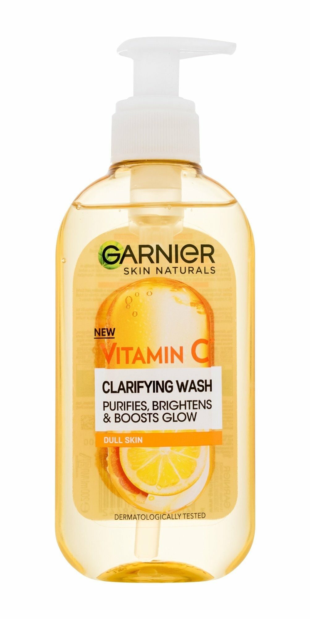 GARNIER Gesichtsreinigungsgel Brightening cleansing gel with vitamin C Haut Natura l s