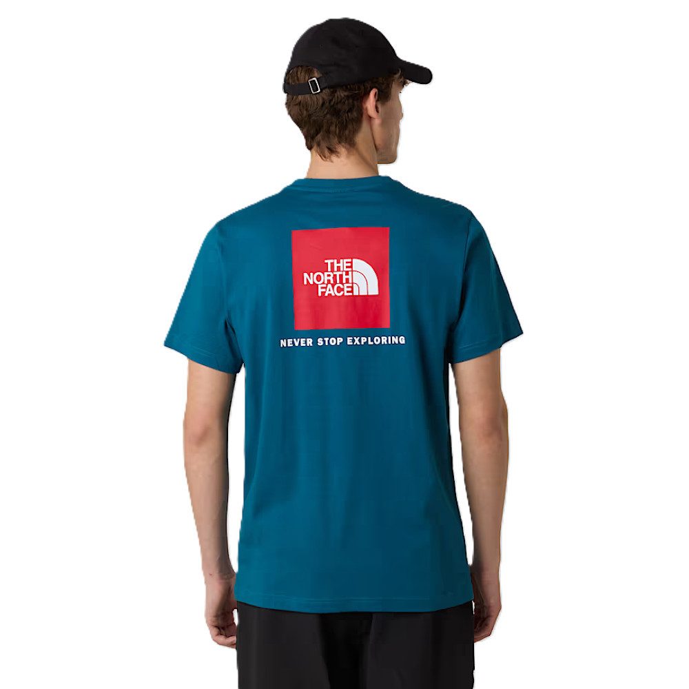 The North Face T-Shirt NSE TEE TNF BLACK - NSE Box T-Shirt - Kurzarmshirt mit Logodruck
