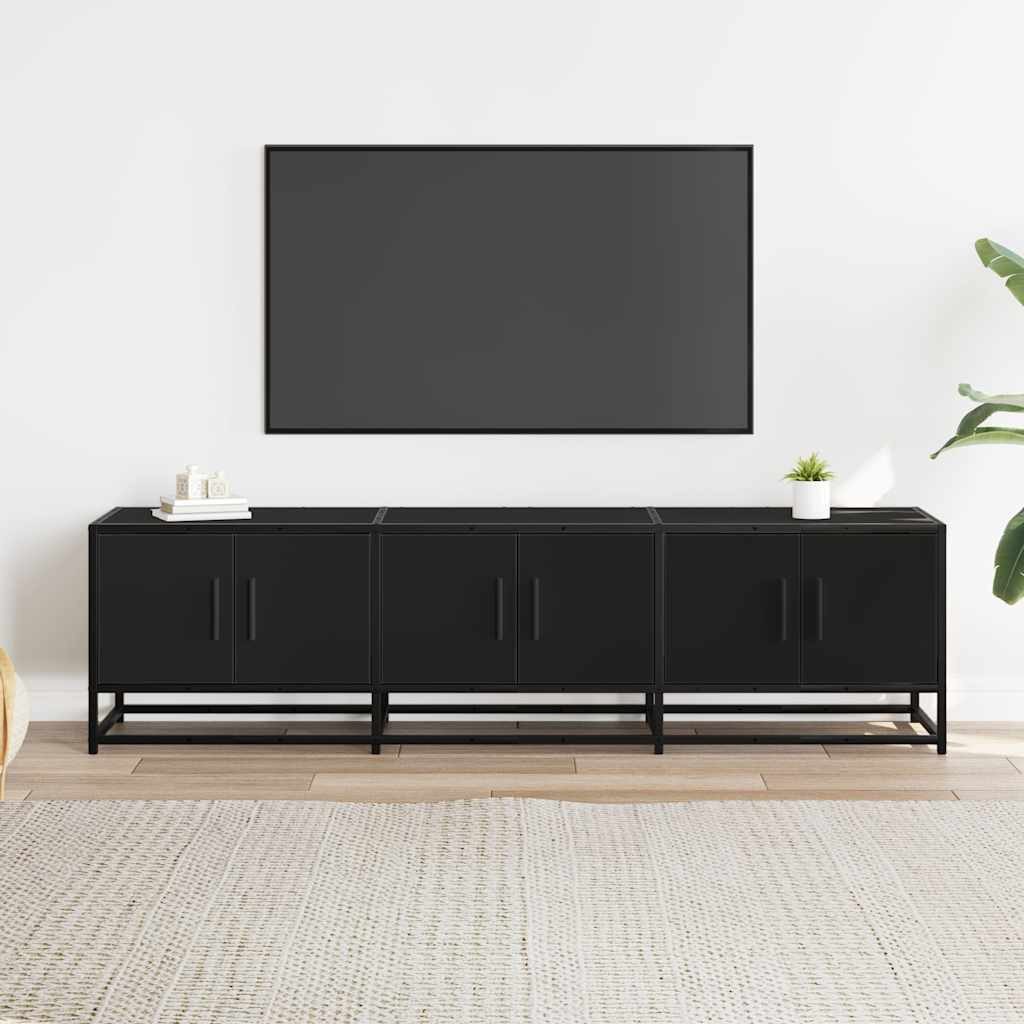 vidaXL TV-Schrank TV-Schrank Schwarz 150x35x41 cm günstig online kaufen