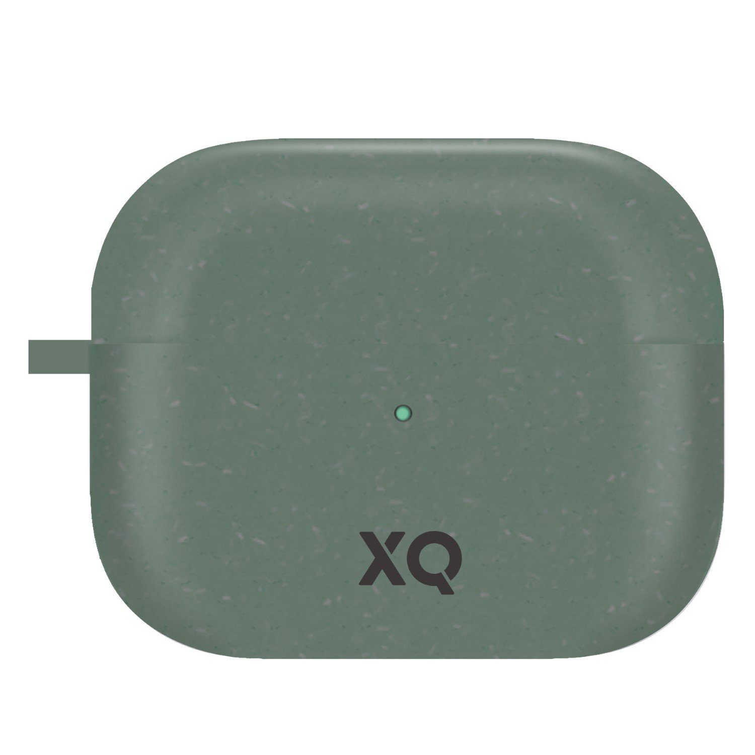 XQISIT Kopfhörer-Schutzhülle Etui ECO Skin Case Cover Schutz-Hülle Grün, passend für Ladecase Apple AirPods Pro Bluetooth Ohrhörer Kopfhörer
