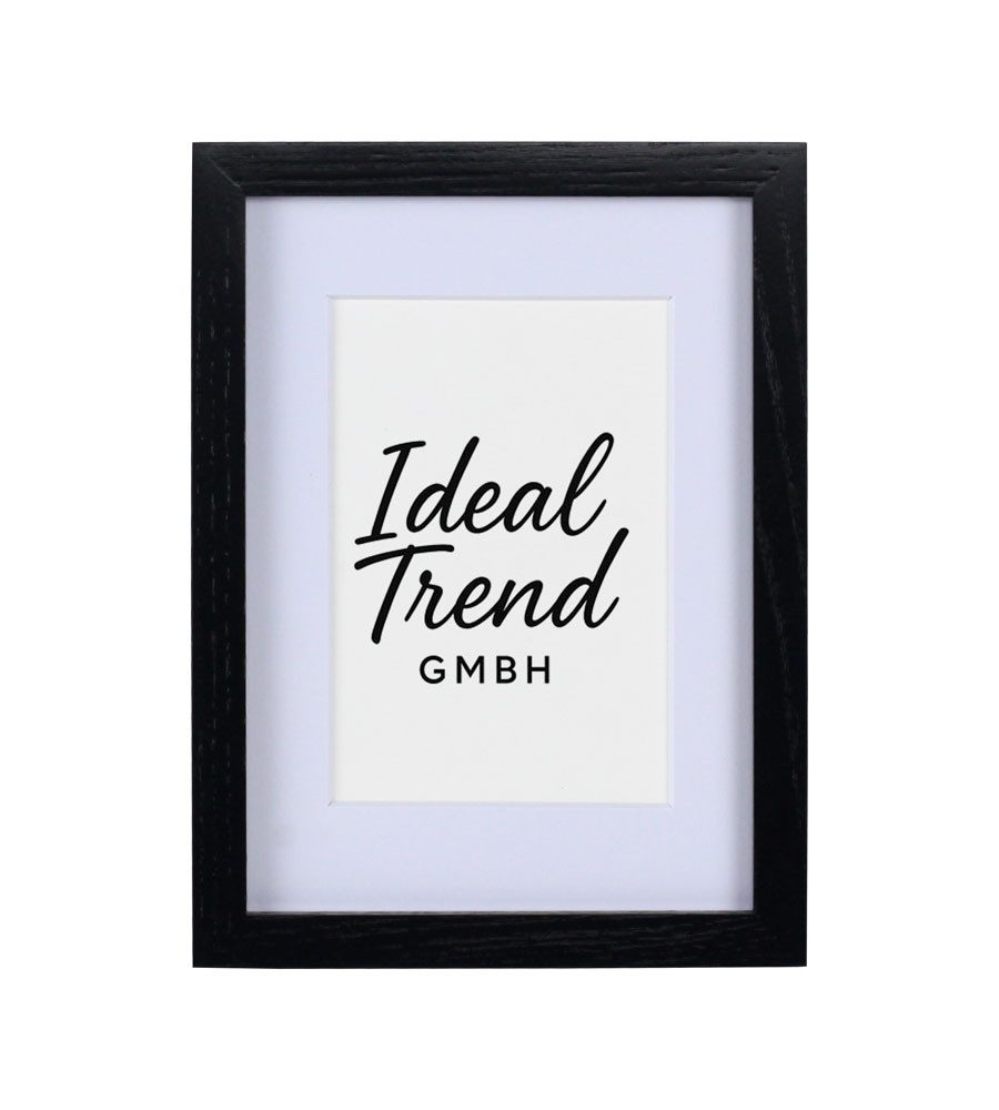 IDEAL TREND Bilderrahmen Bilderrahmen Massivholz Eiche günstig online kaufen
